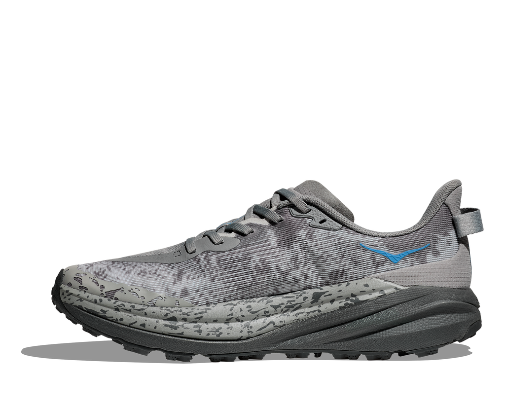  Men's Speedgoat 6 WIDE (GCG - Galactic Grey/Hoka Blue)