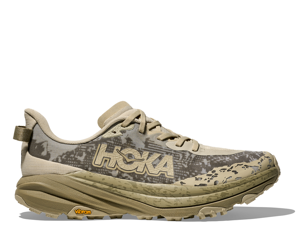 Hoka Men's Speedgoat 6 (OSH - Oyster Mushroom/ Wild Mushroom)