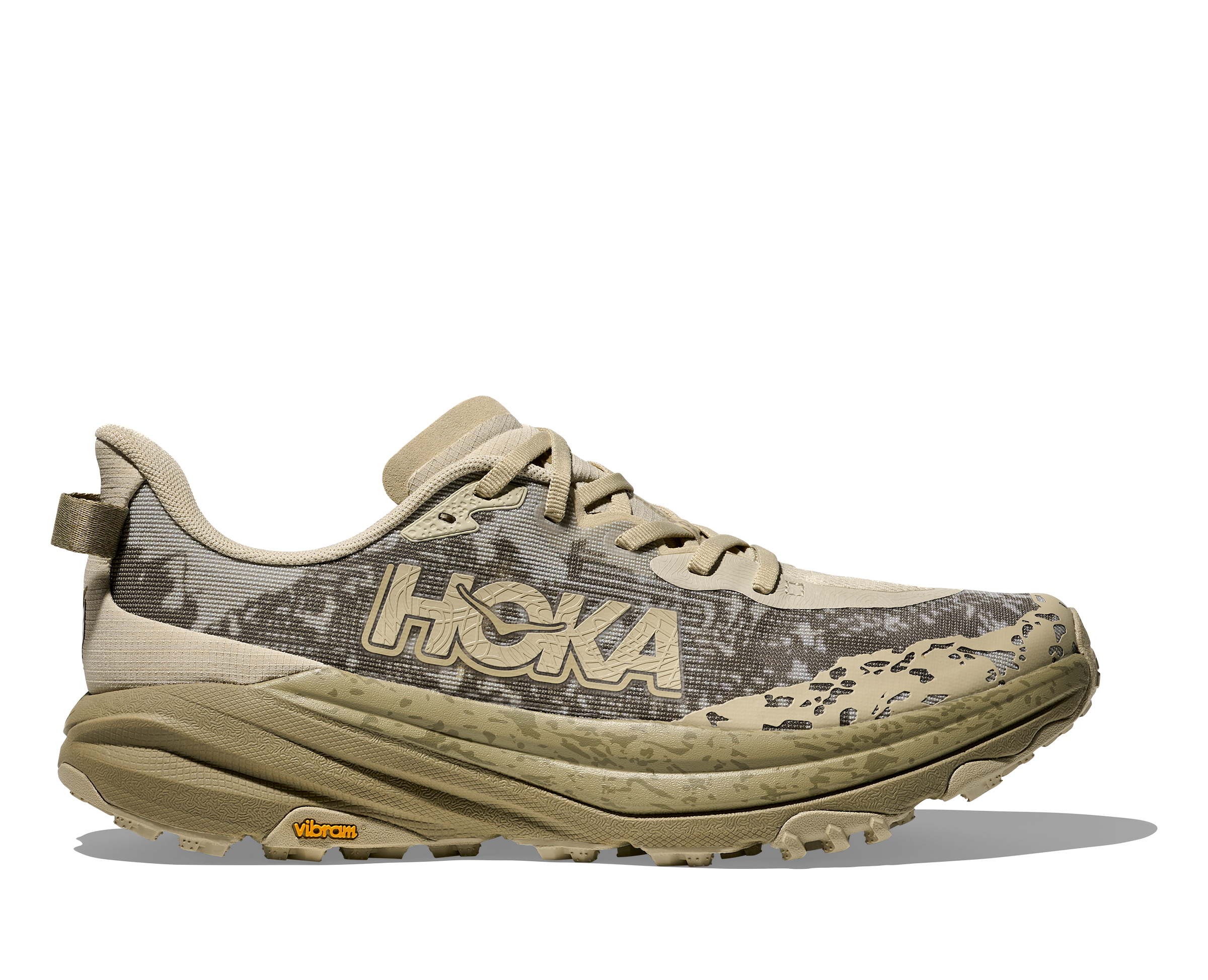 Hoka Men's Speedgoat 6 (OSH - Oyster Mushroom/ Wild Mushroom)