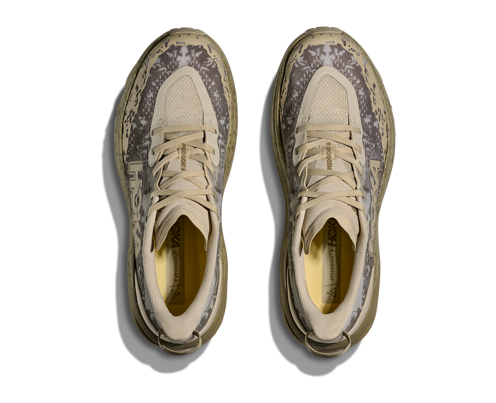 Hoka Men's Speedgoat 6 (OSH - Oyster Mushroom/ Wild Mushroom)