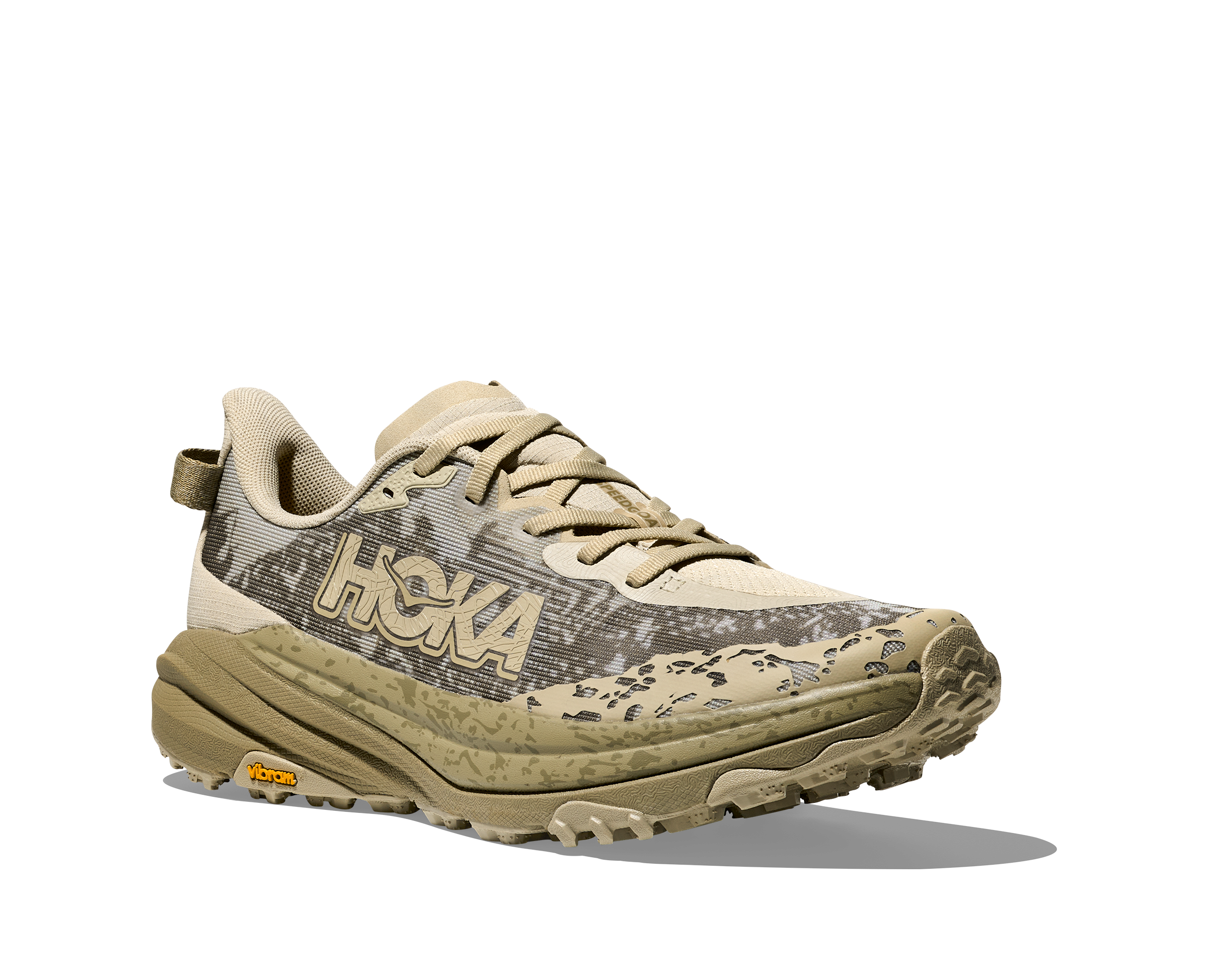 Hoka Men's Speedgoat 6 (OSH - Oyster Mushroom/ Wild Mushroom)
