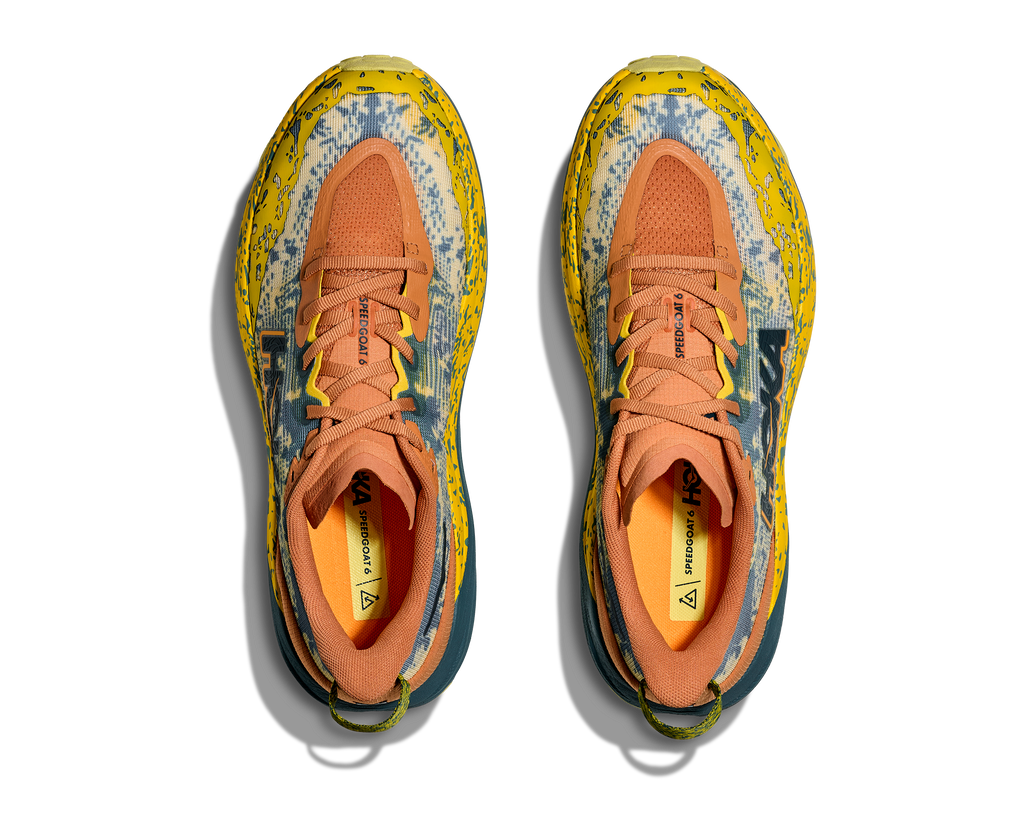 Hoka Men's Speedgoat 6 (TTT - Terra Cotta/Mountain Fog)