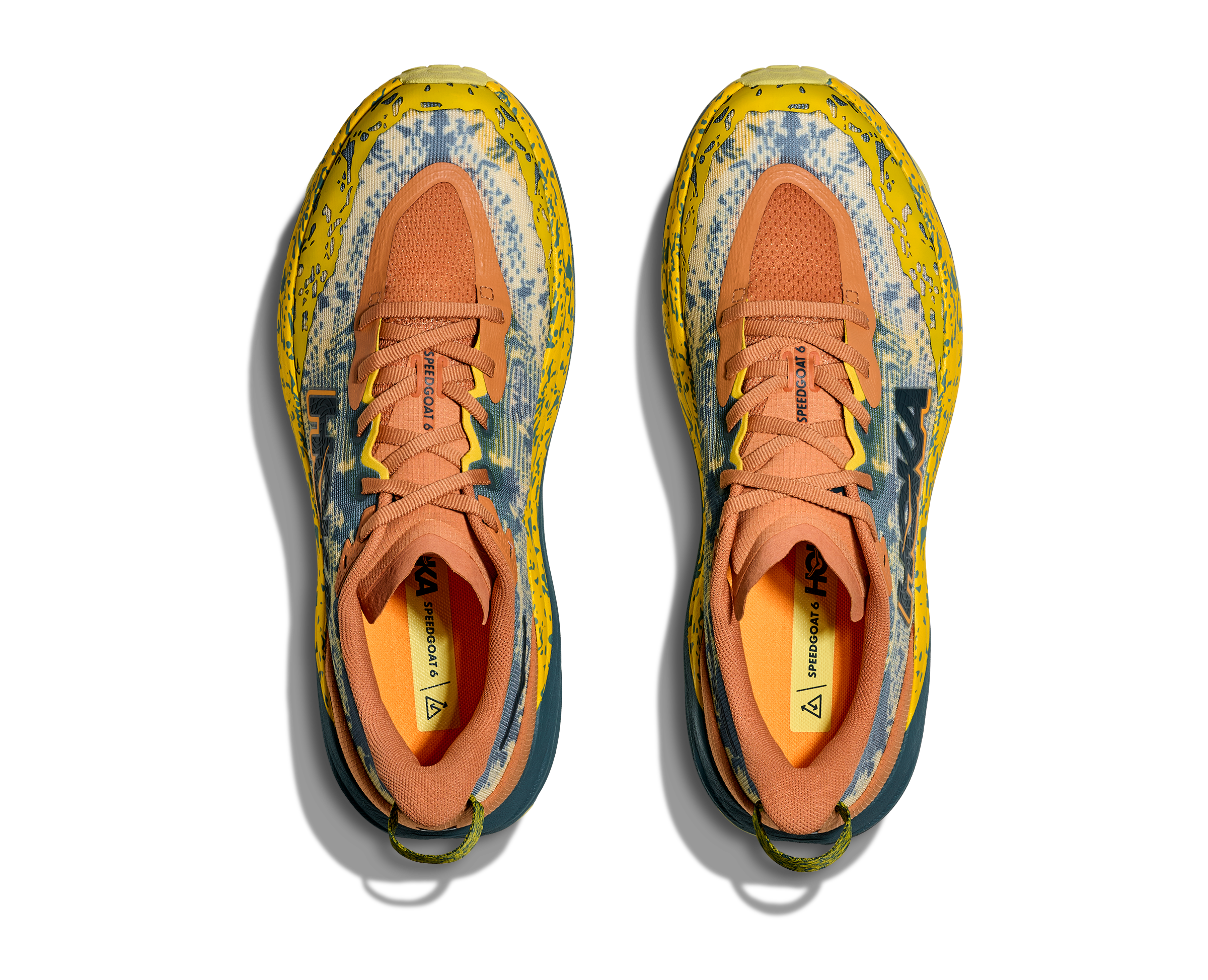 Hoka Men's Speedgoat 6 (TTT - Terra Cotta/Mountain Fog)