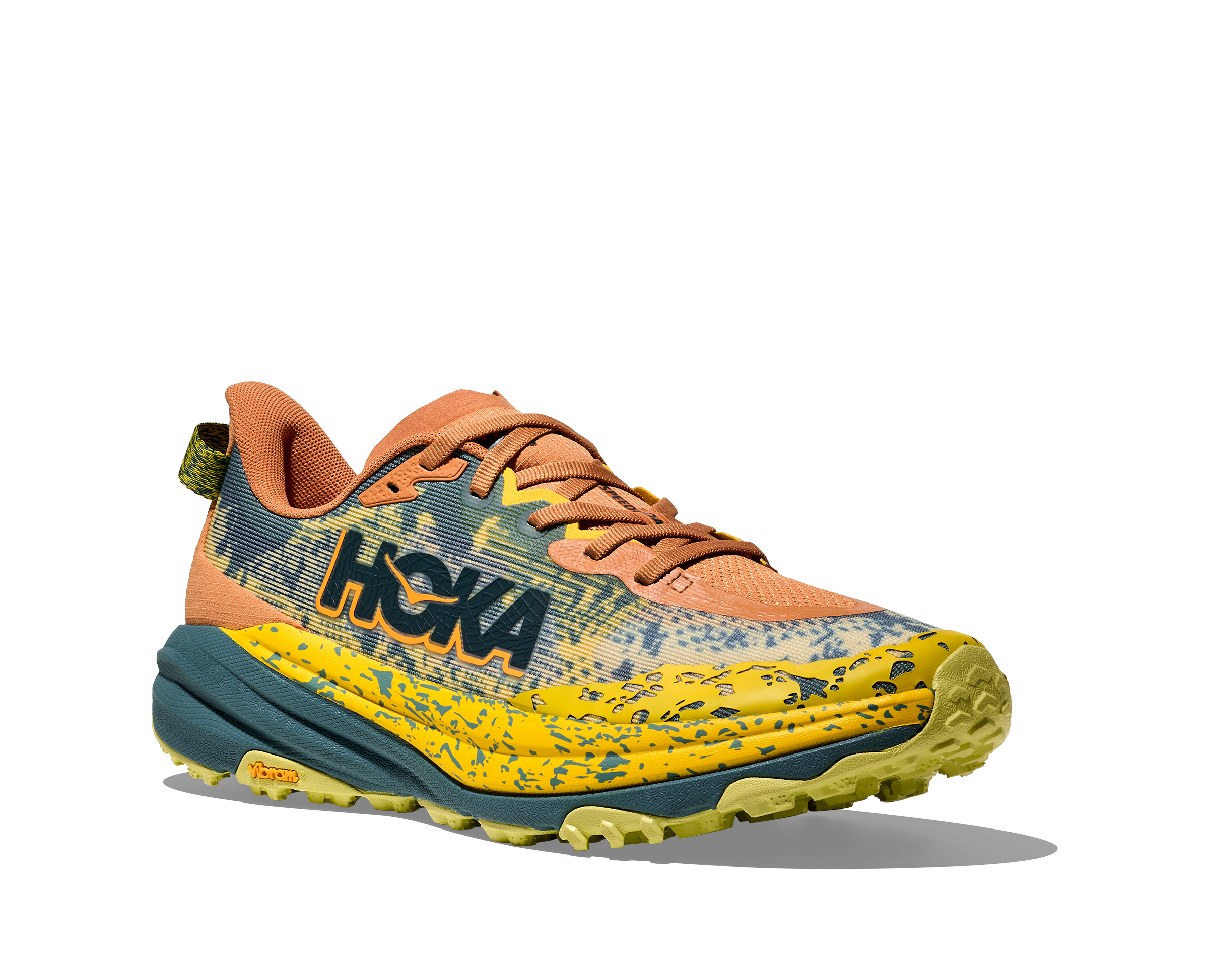 Hoka Men's Speedgoat 6 (TTT - Terra Cotta/Mountain Fog)
