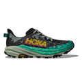 Hoka Women's Speedgoat 6 (BLVR - Black/Aloe Vera)