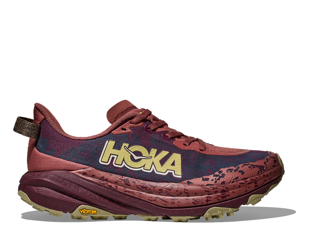 Hoka Women's Speedgoat 6 (RLCK - Rouge/Black Cherry)