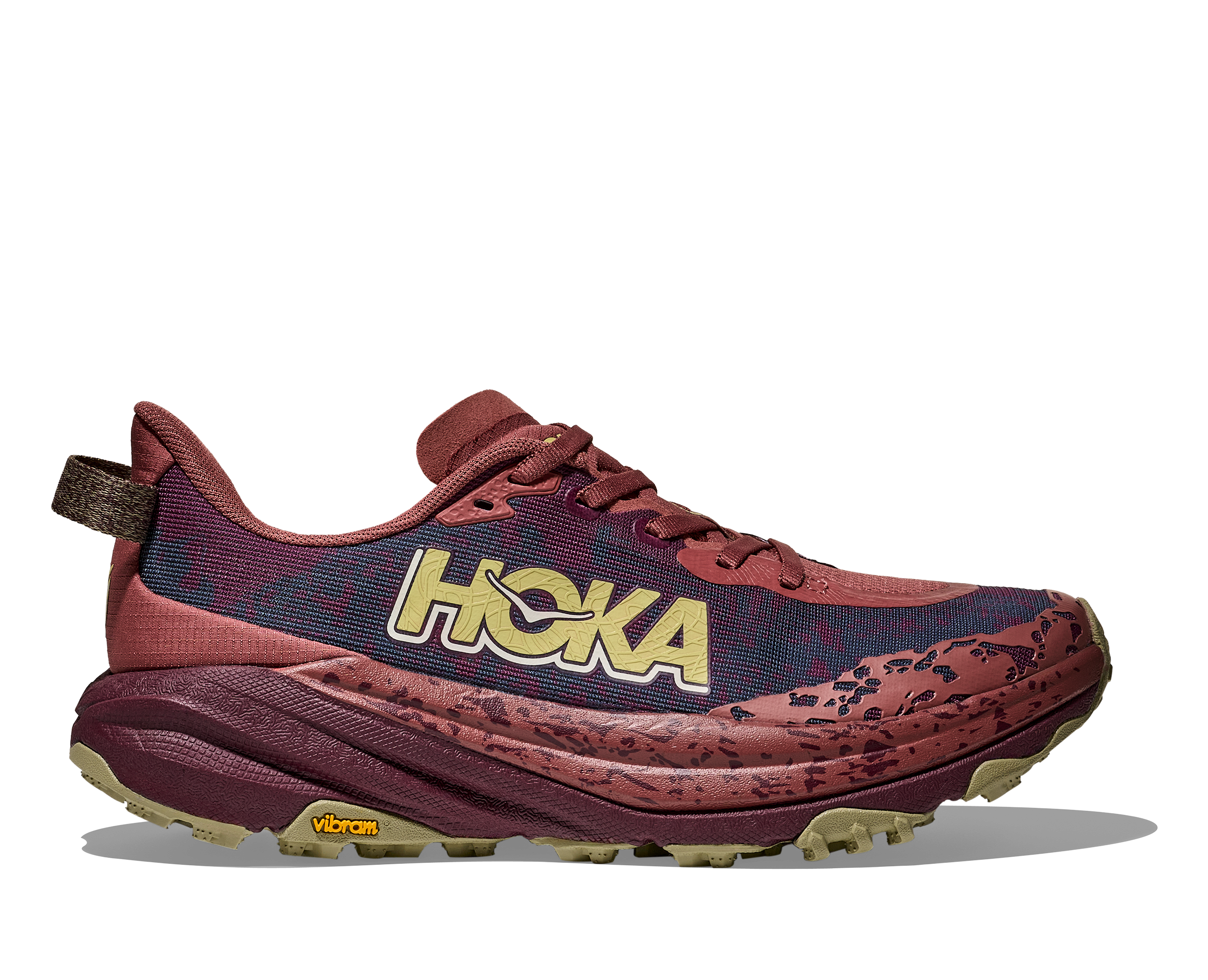 Hoka Women's Speedgoat 6 (RLCK - Rouge/Black Cherry)