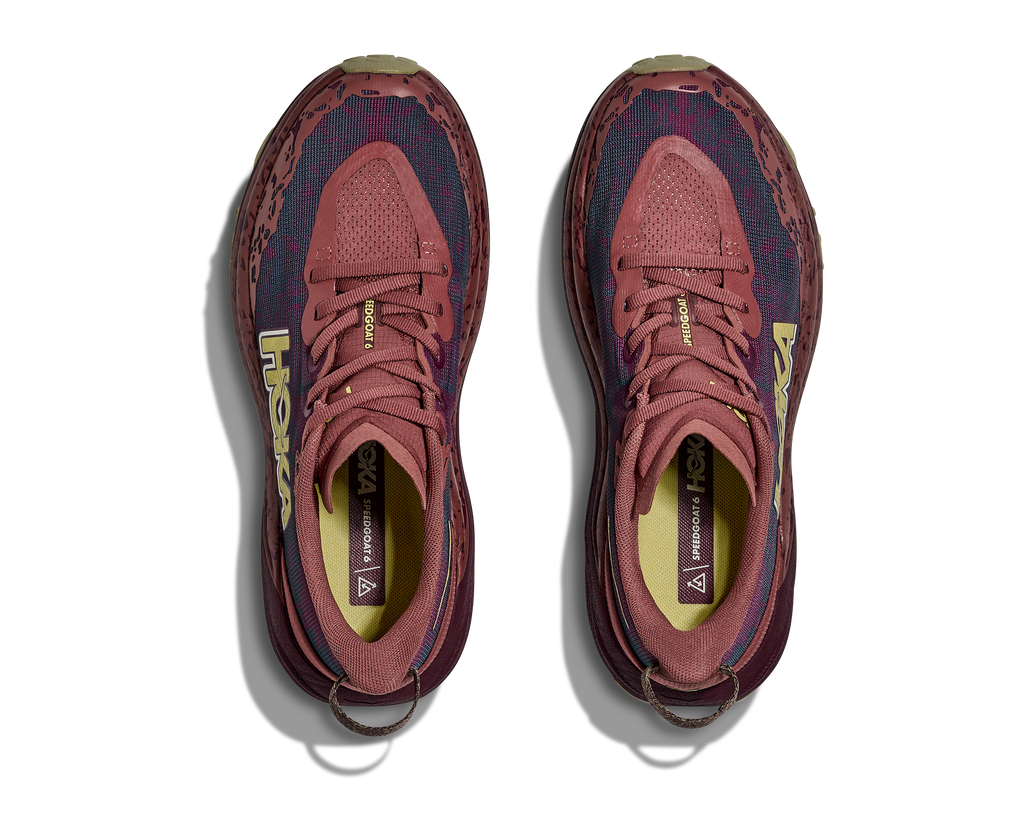 Hoka Women's Speedgoat 6 (RLCK - Rouge/Black Cherry)