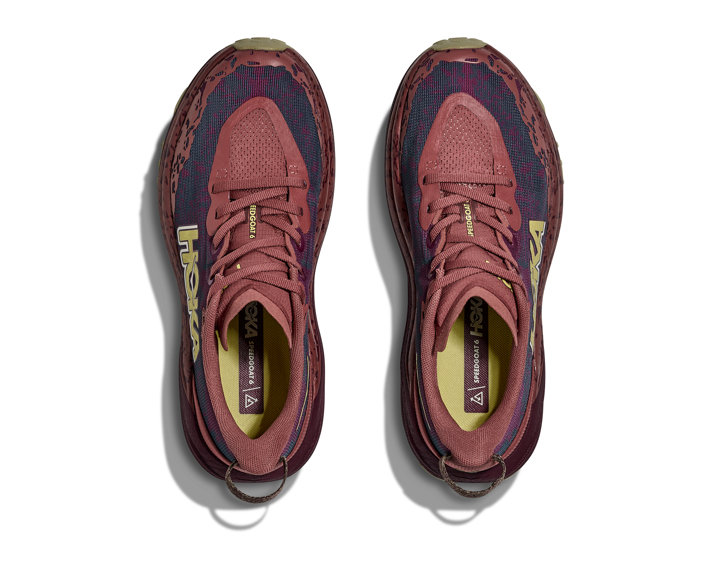 Hoka Women's Speedgoat 6 (RLCK - Rouge/Black Cherry)