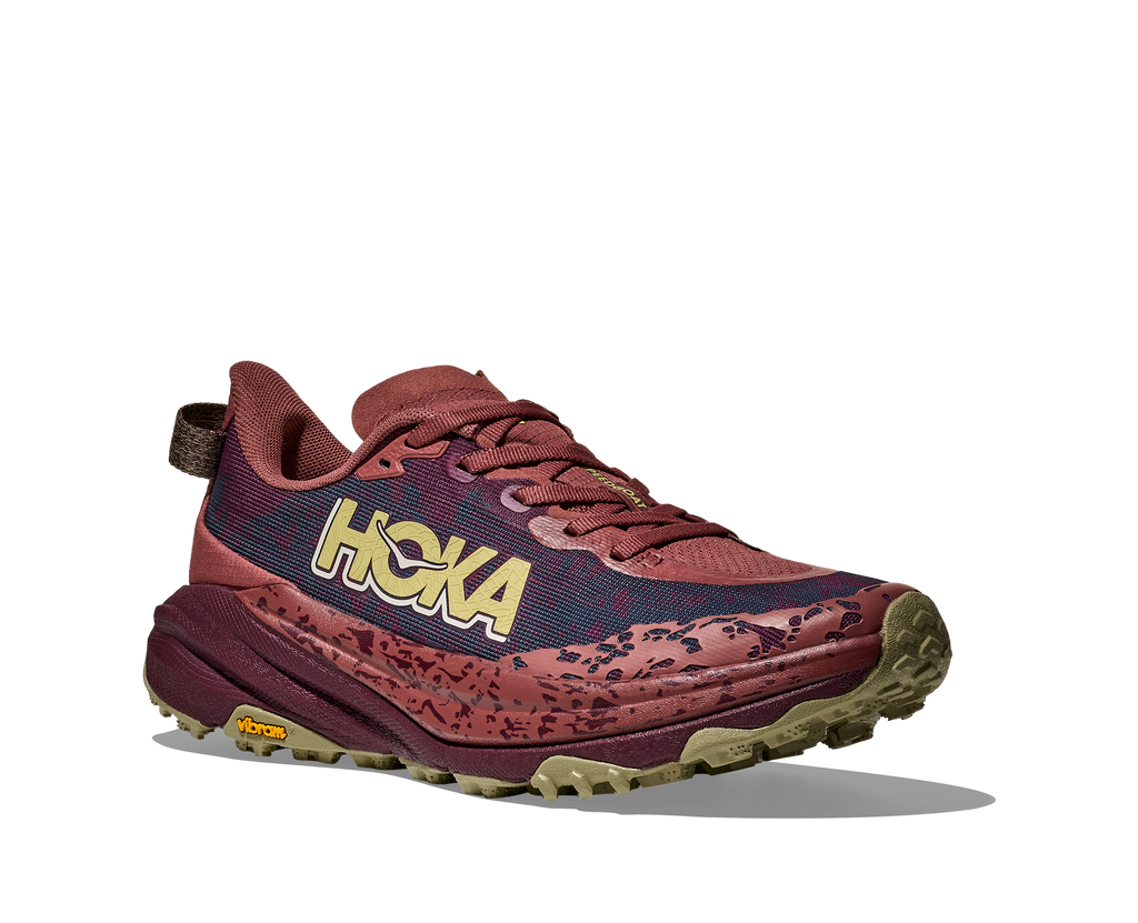 Hoka Women's Speedgoat 6 (RLCK - Rouge/Black Cherry)