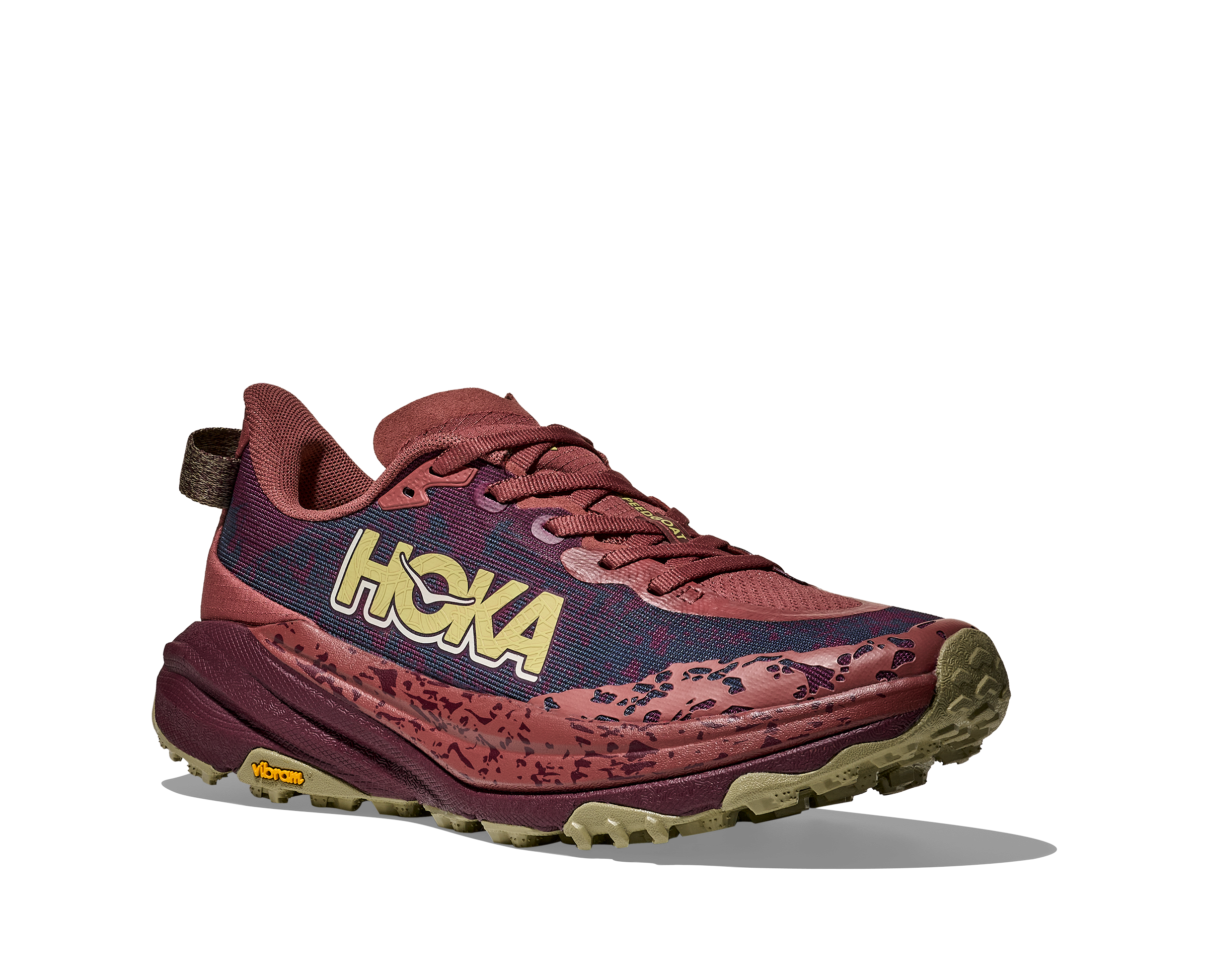 Hoka Women's Speedgoat 6 (RLCK - Rouge/Black Cherry)