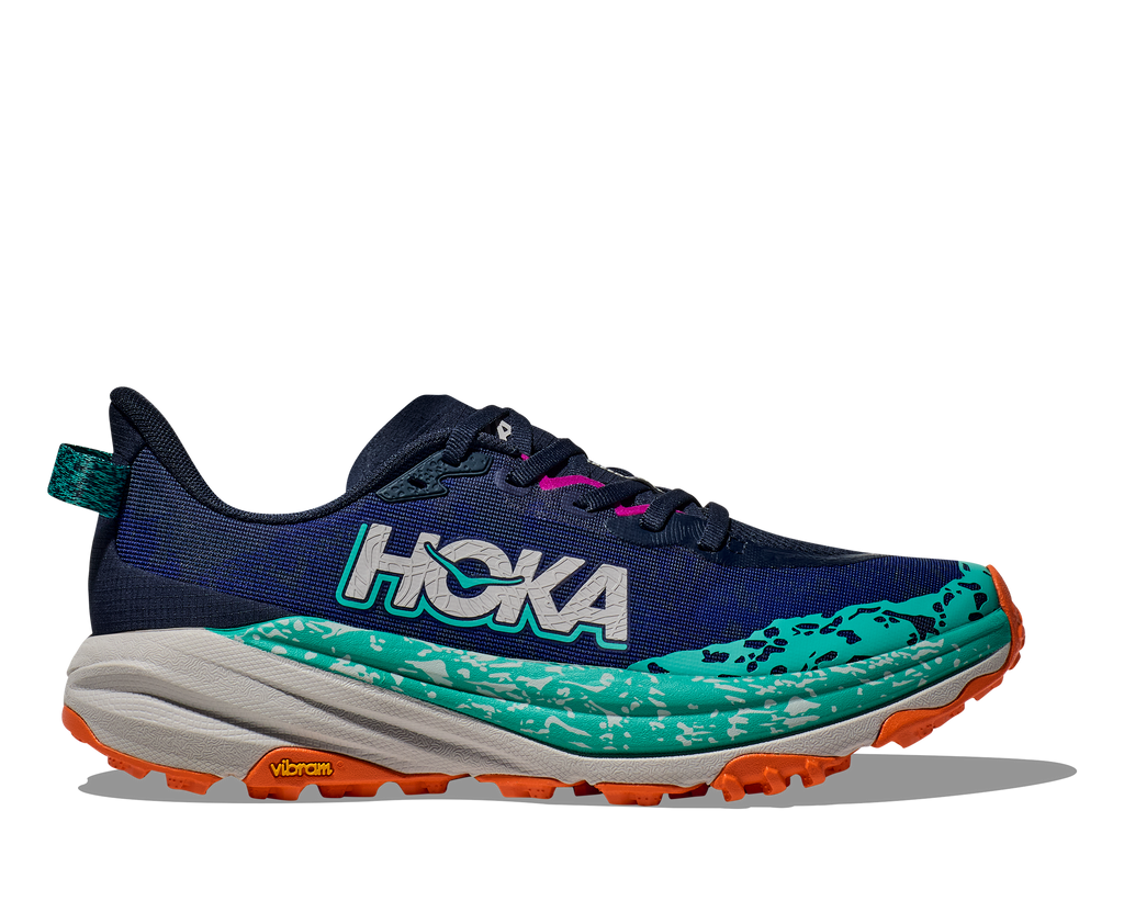 Hoka Women's Speedgoat 6 (VYM - Varsity Navy/Meteor)