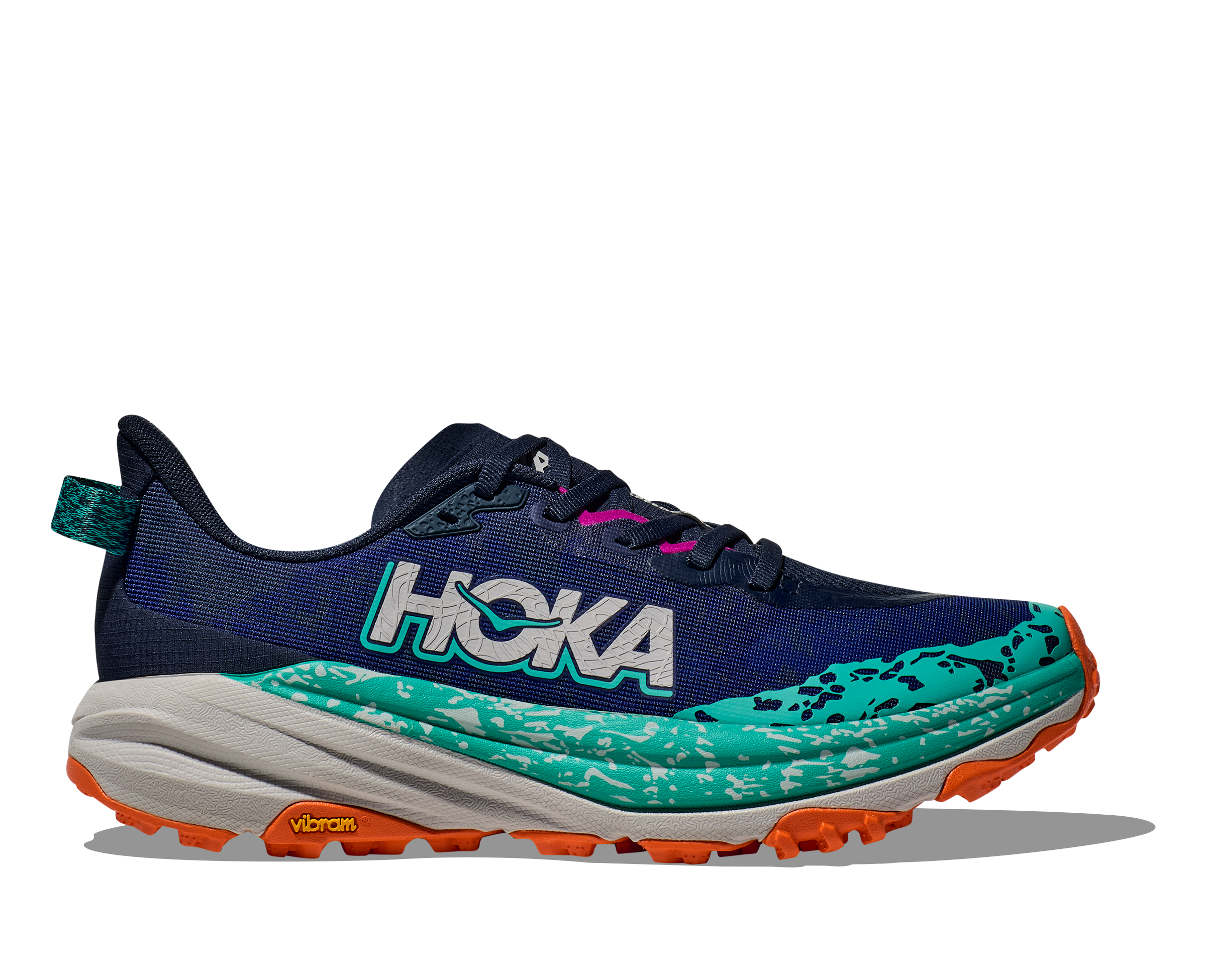 Hoka Women's Speedgoat 6 (VYM - Varsity Navy/Meteor)