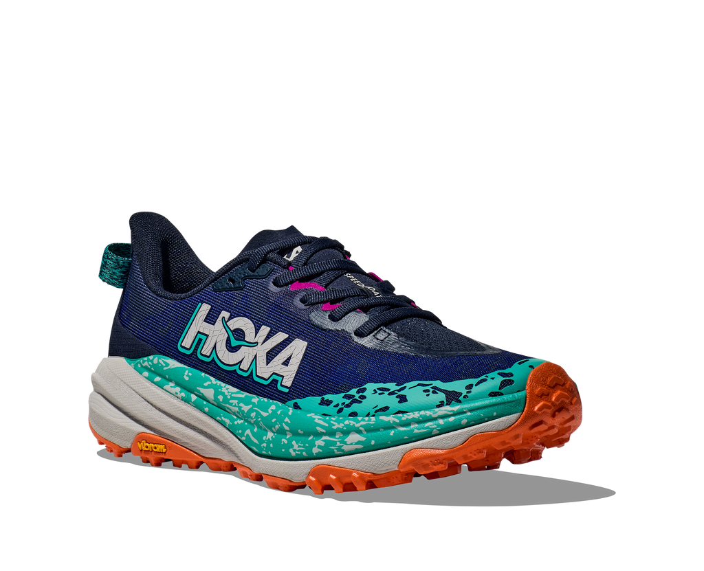 Hoka Women's Speedgoat 6 (VYM - Varsity Navy/Meteor)