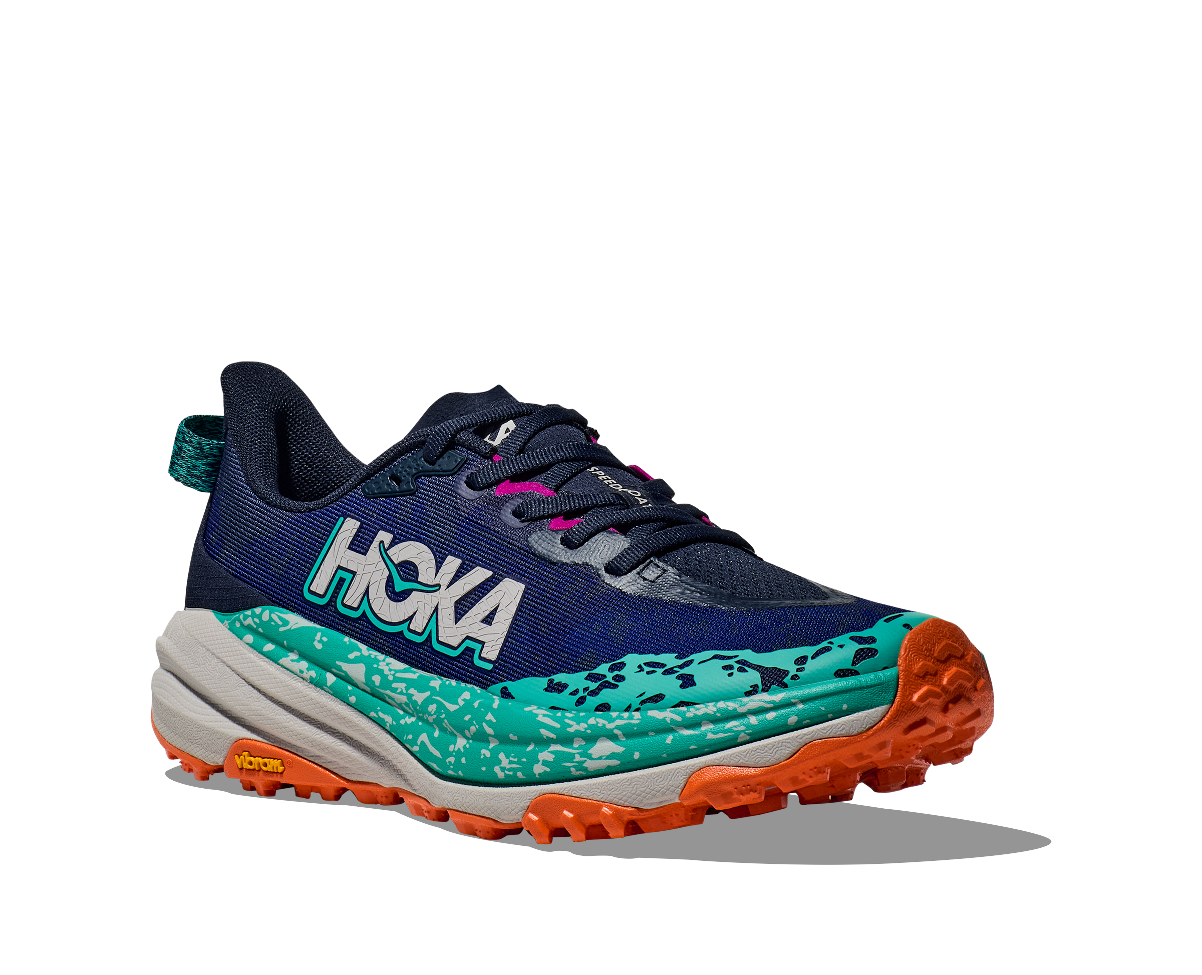 Hoka Women's Speedgoat 6 (VYM - Varsity Navy/Meteor)