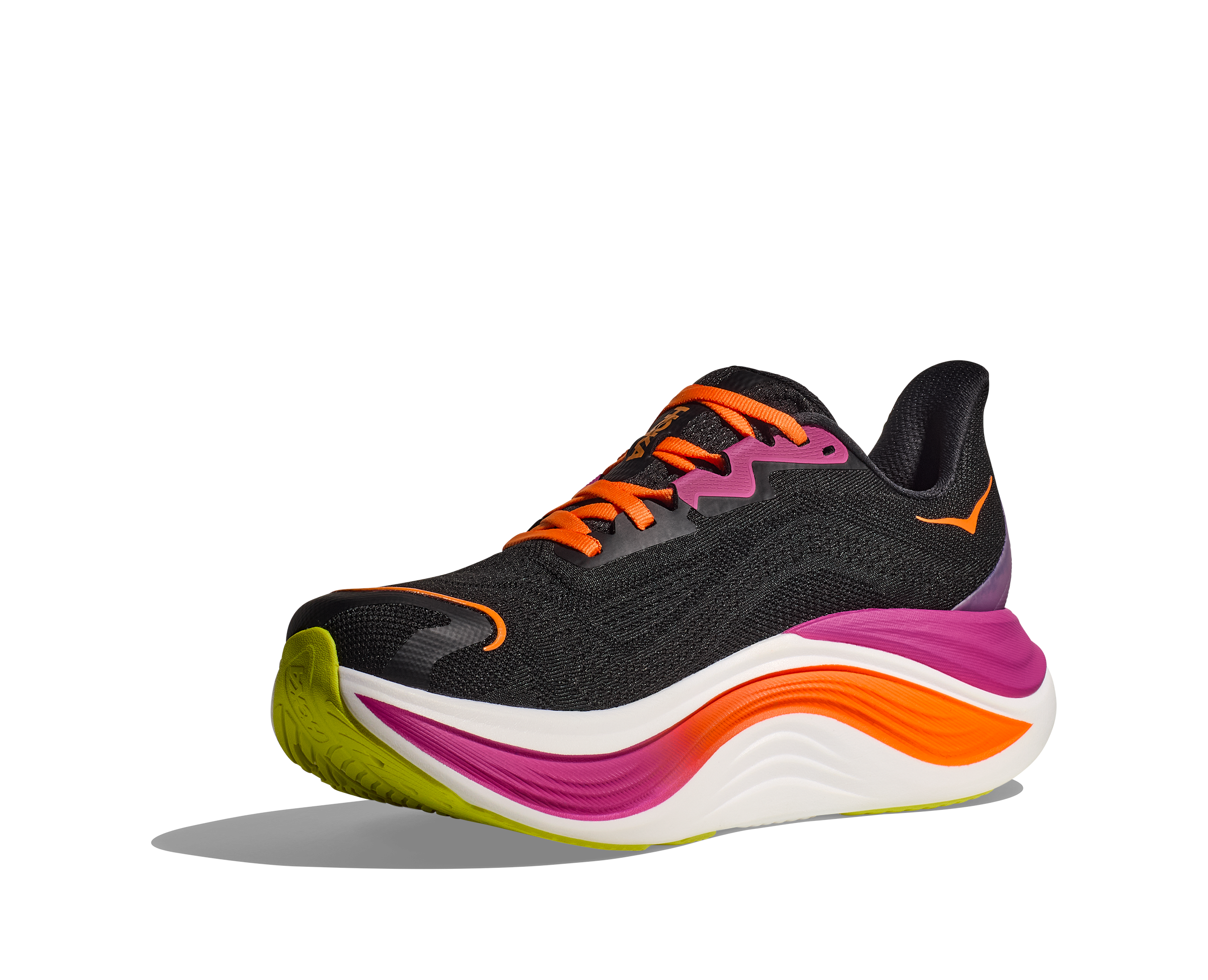 Hoka Women's Skyward X (BCQ - Black/Electric Aqua)