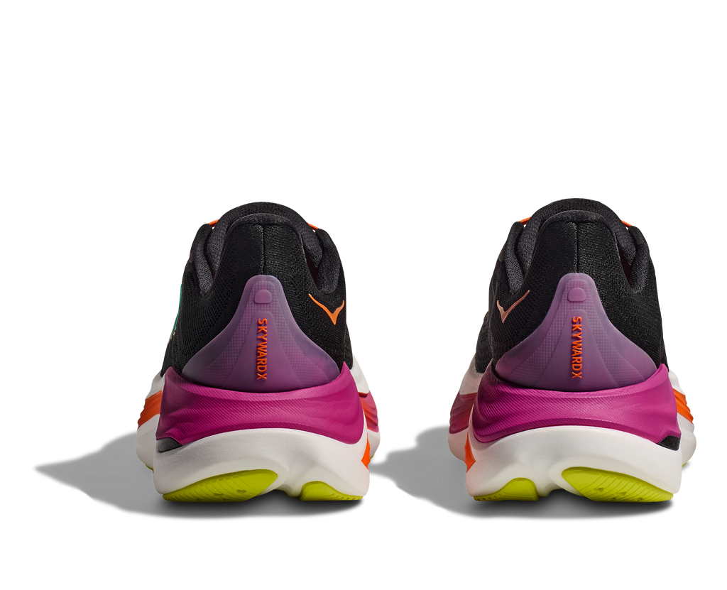Hoka Women's Skyward X (BCQ - Black/Electric Aqua)
