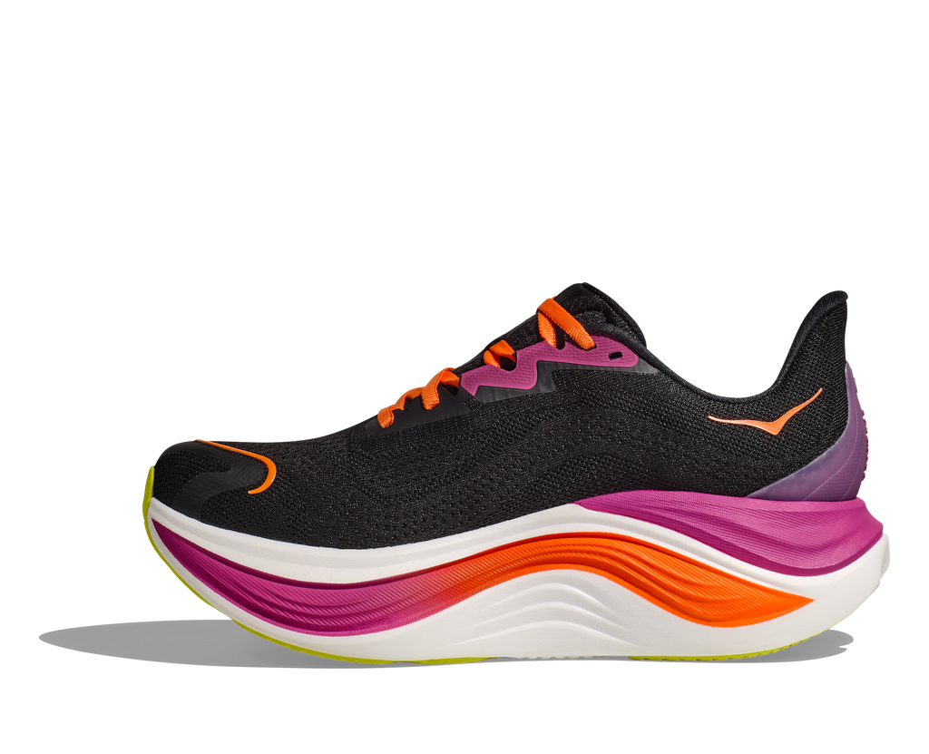 Hoka Women's Skyward X (BCQ - Black/Electric Aqua)