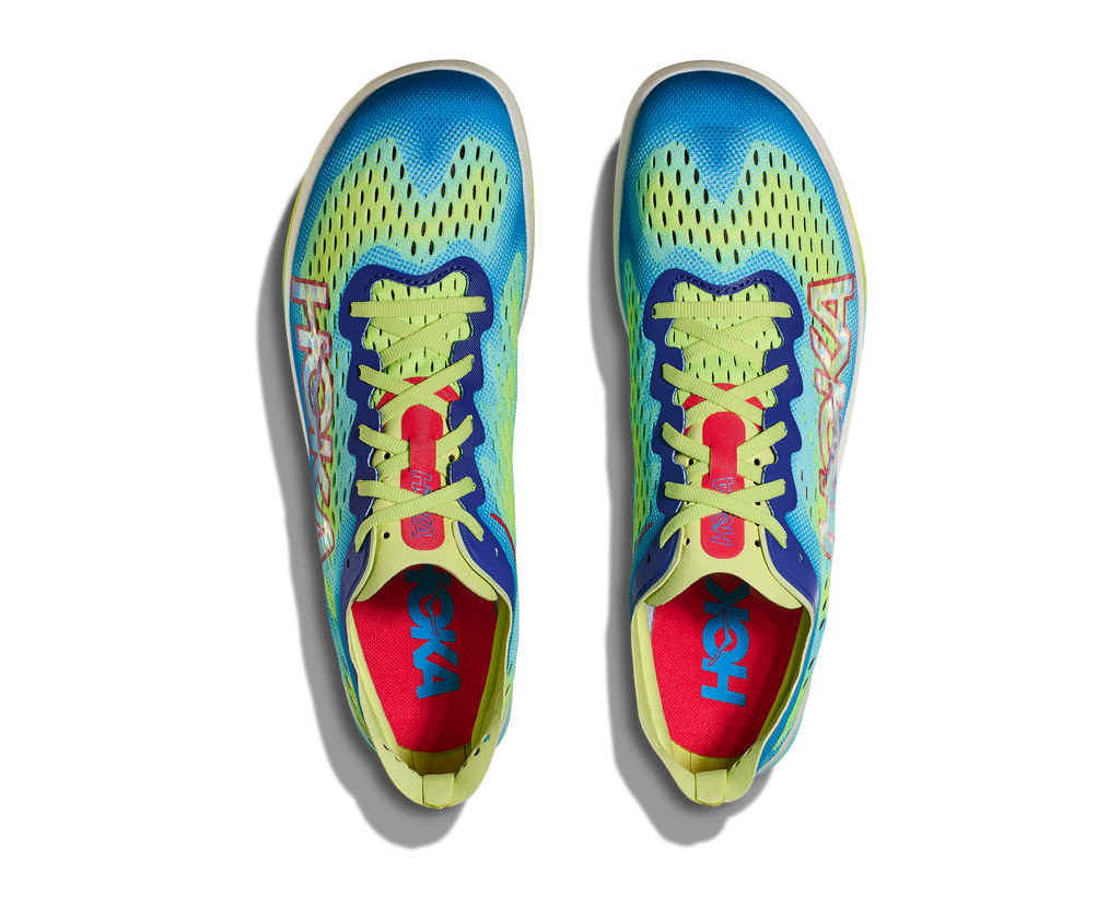 Hoka Unisex Cielo FLYX (LCV - Lettuce/Virtual Blue)
