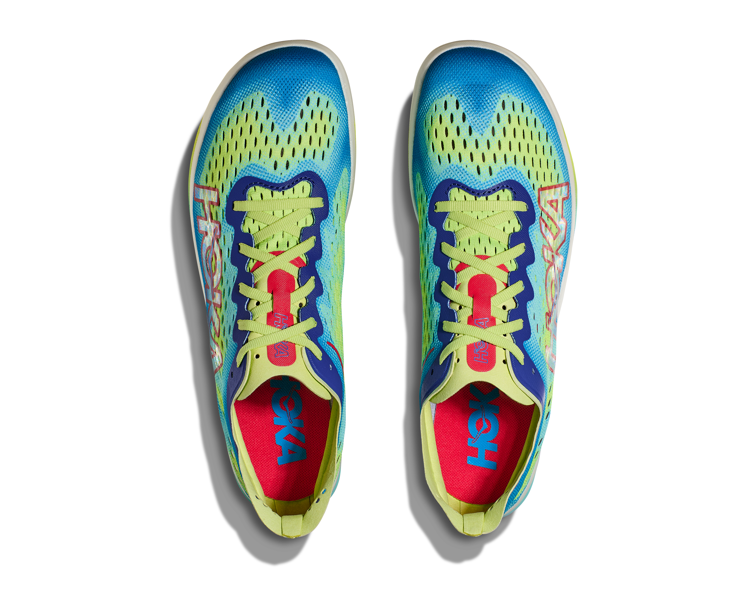 Hoka Unisex Cielo FLYX (LCV - Lettuce/Virtual Blue)