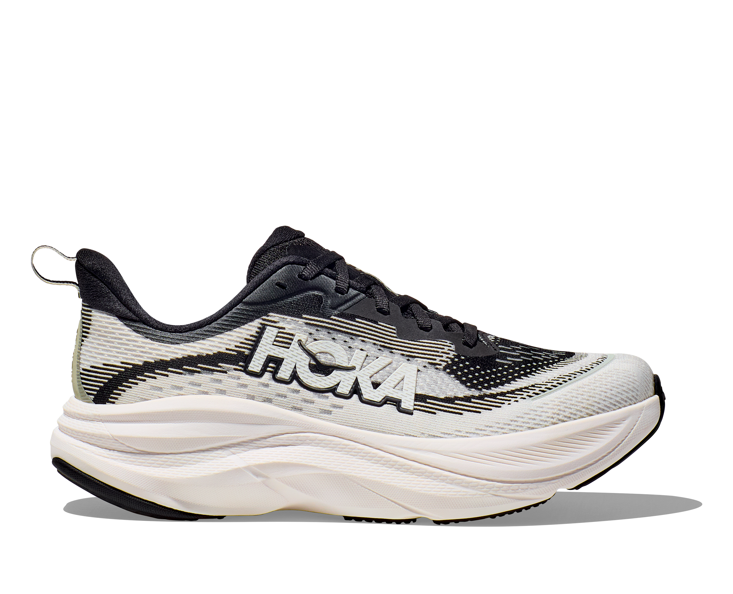 Hoka Women's Skyflow (BWHT - Black/White)