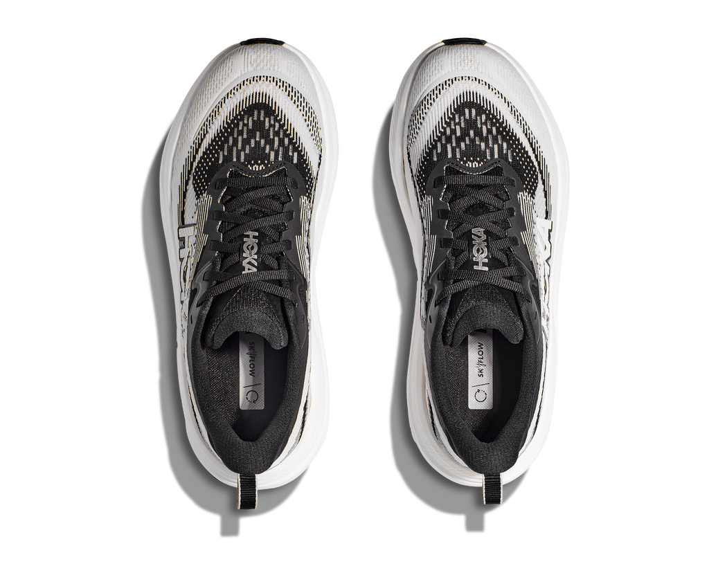 Hoka Women's Skyflow (BWHT - Black/White)