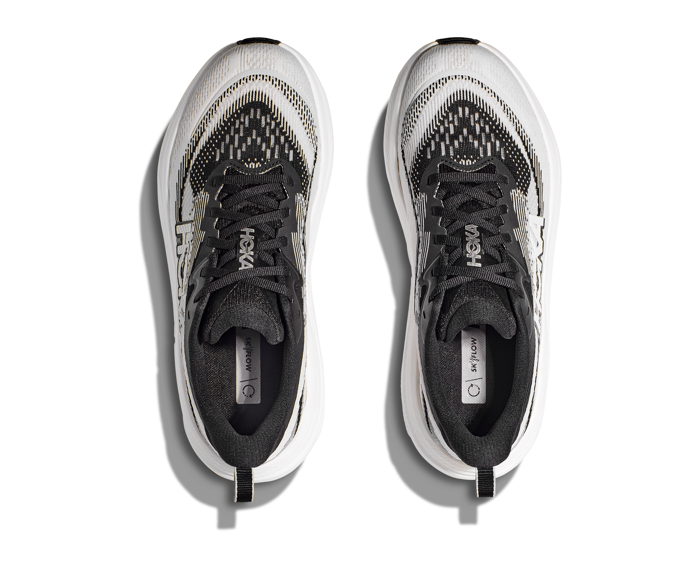 Hoka Women's Skyflow (BWHT - Black/White)