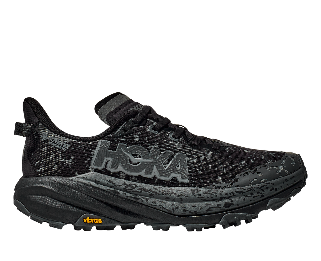 Hoka Men's Speedgoat 6 GTX (BCKT - Black/Outer Orbit)