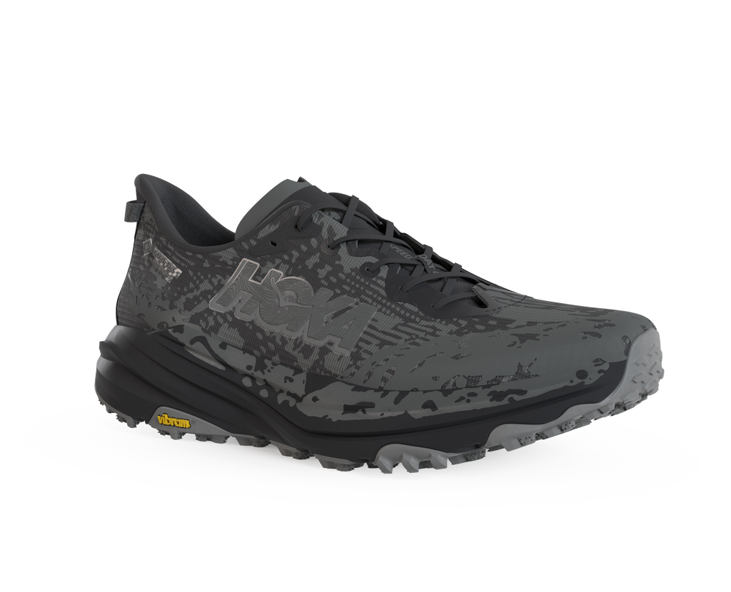 Hoka Women's Speedgoat 6 GTX (BCKT - Black/Outer Orbit)