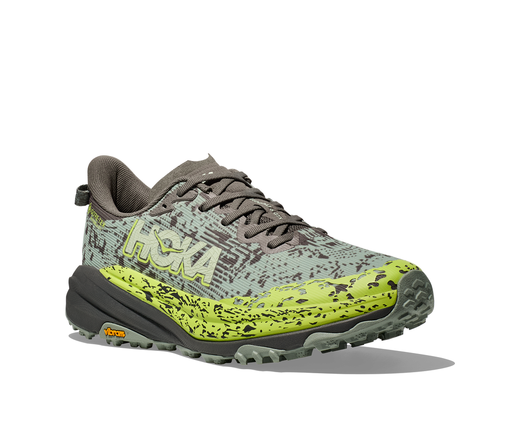 Hoka Men's Speedgoat 6 GTX (STLV - Slate/Aloe Vera)