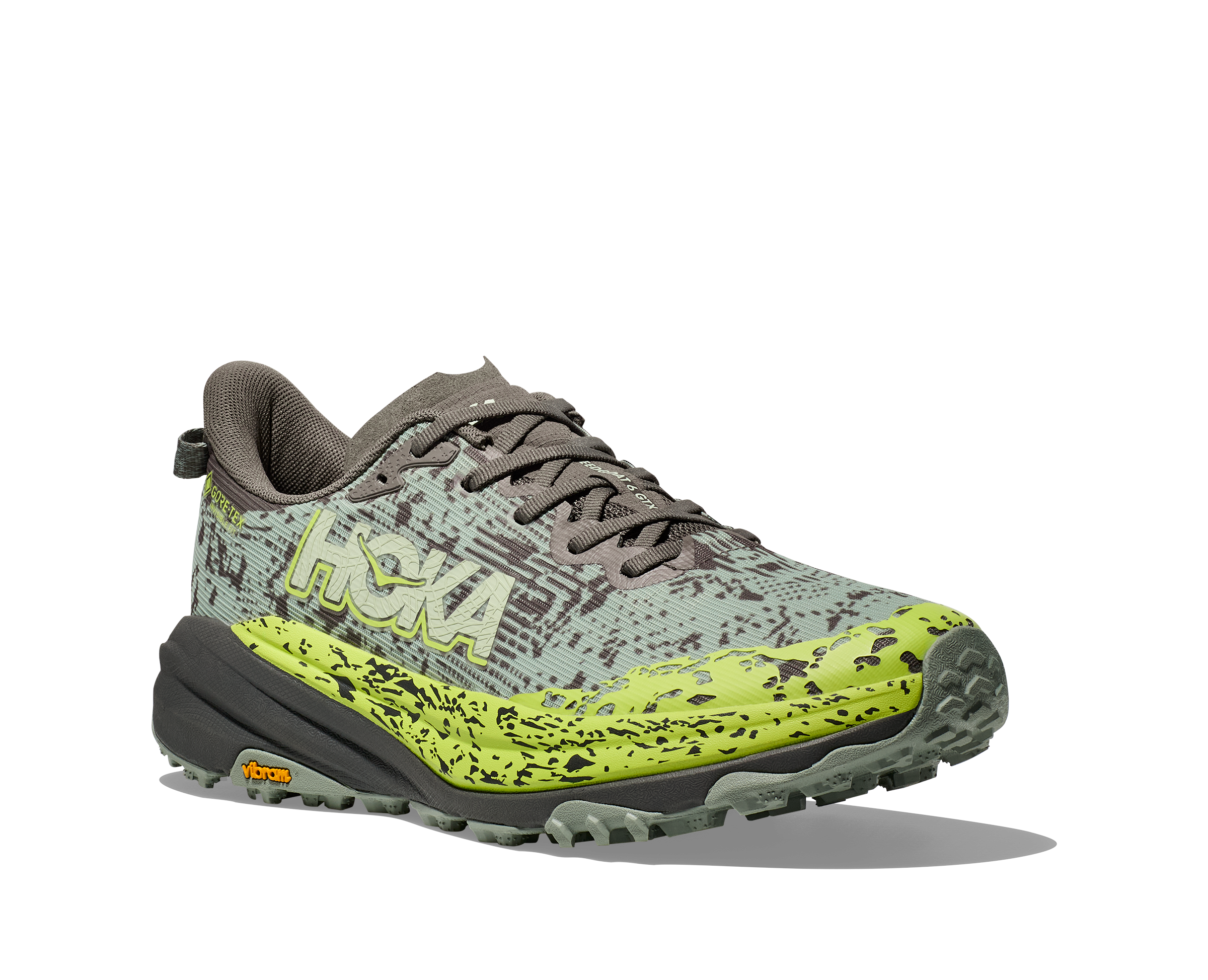 Hoka Men's Speedgoat 6 GTX (STLV - Slate/Aloe Vera)