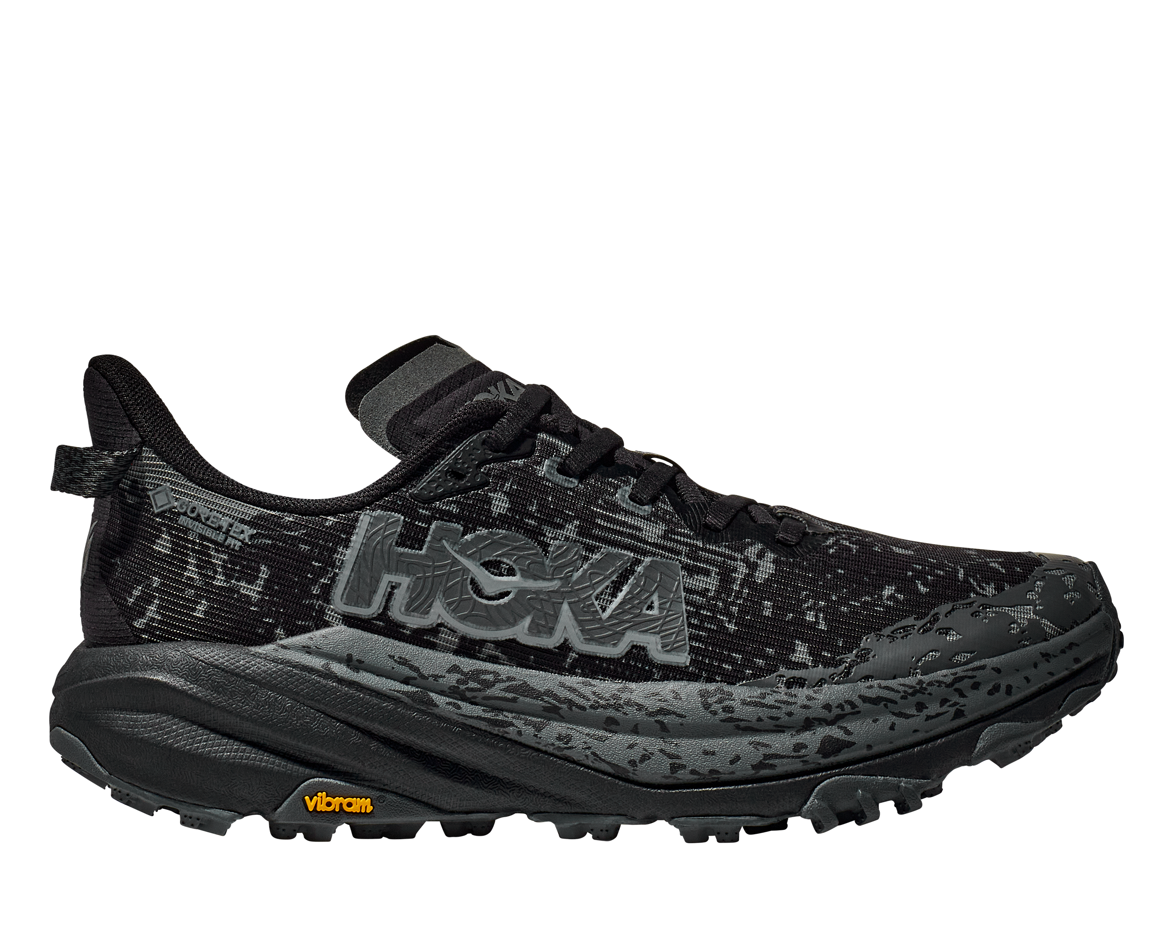 Hoka Women's Speedgoat 6 GTX (BCKT - Black/Outer Orbit)