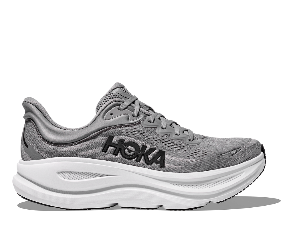 Hoka Men's Bondi 9 EXTRA WIDE (GCTC - Galactic Grey/Stellar)