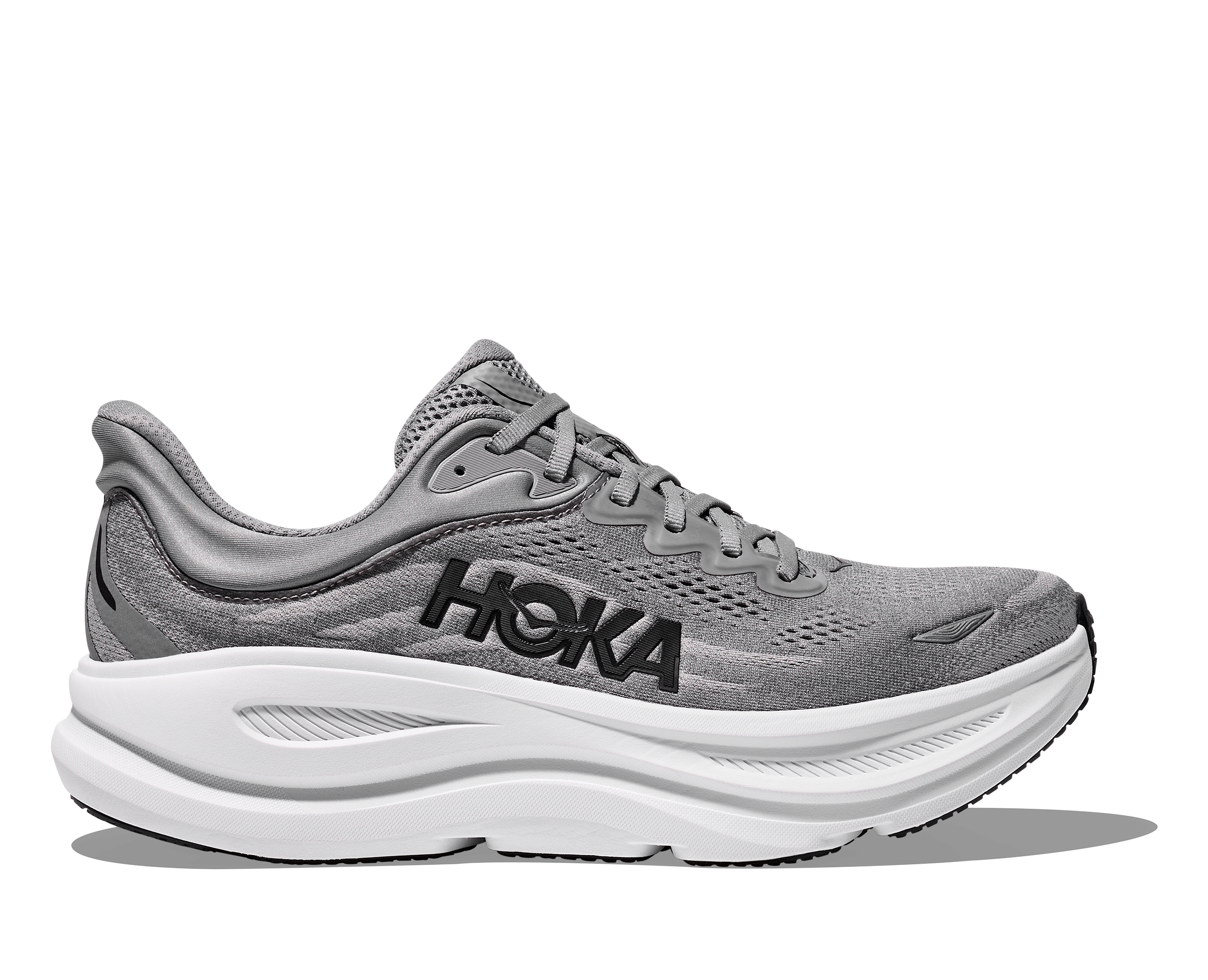 Hoka Men's Bondi 9 EXTRA WIDE (GCTC - Galactic Grey/Stellar)