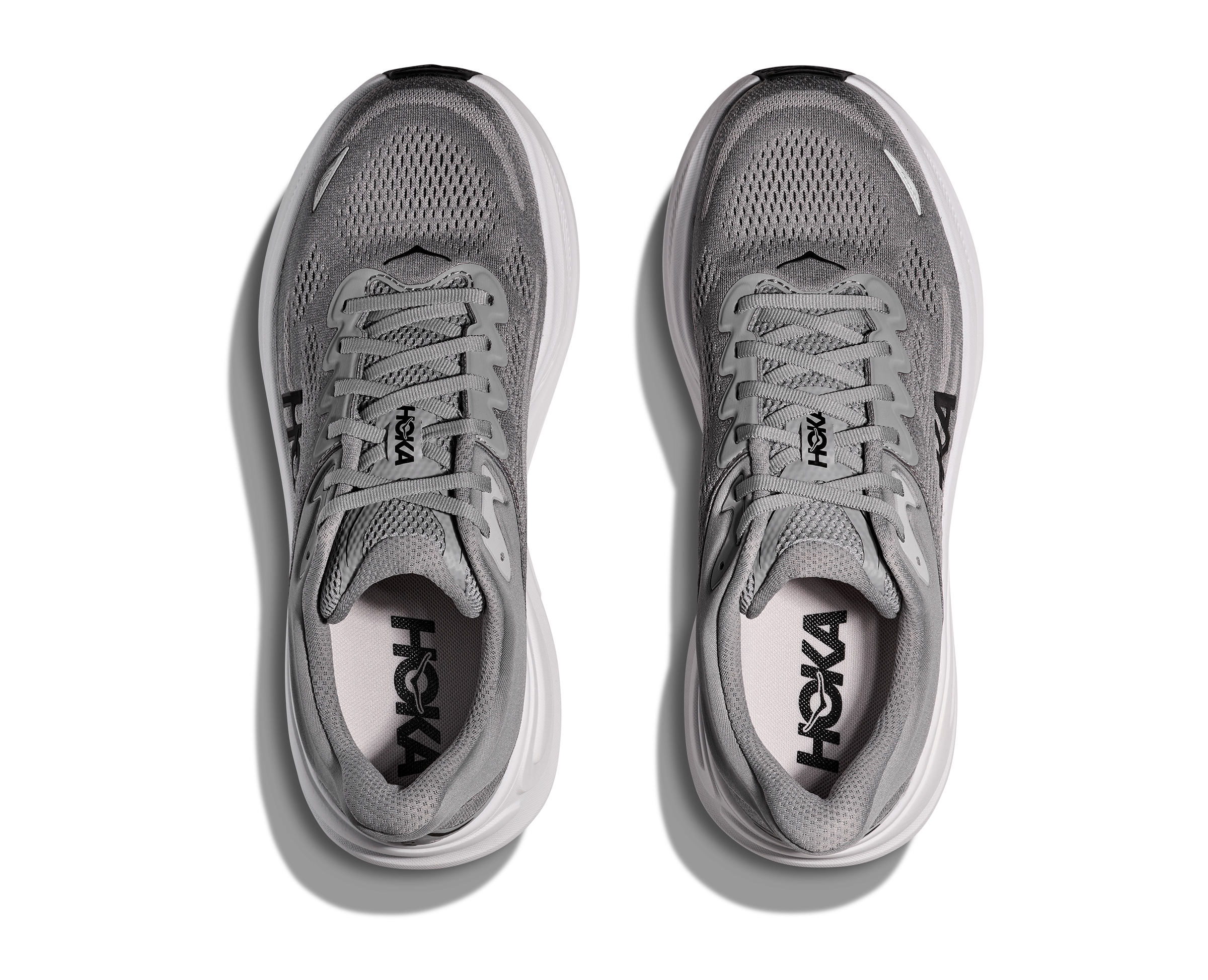 Hoka Men's Bondi 9 EXTRA WIDE (GCTC - Galactic Grey/Stellar)