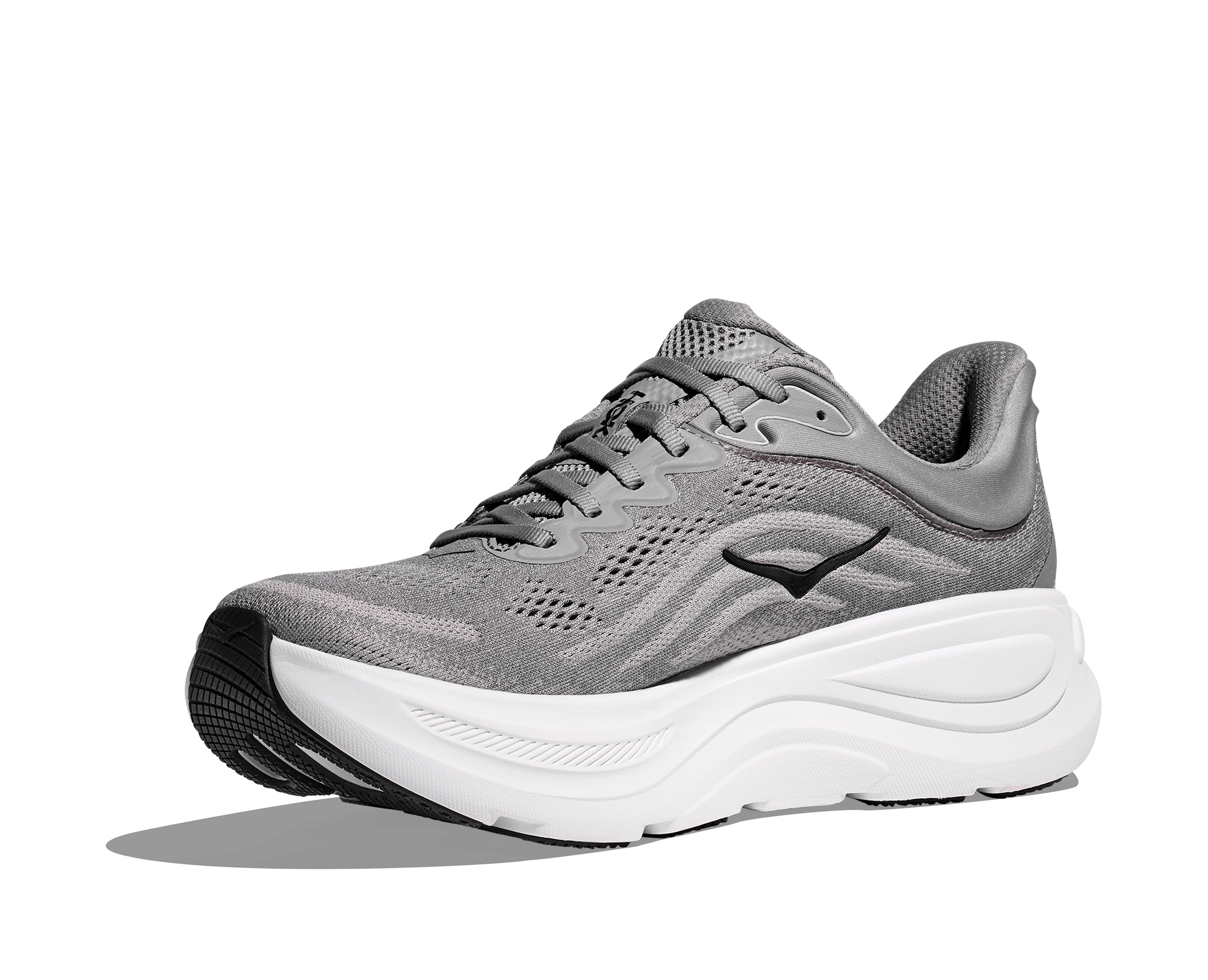 Hoka Men's Bondi 9 EXTRA WIDE (GCTC - Galactic Grey/Stellar)