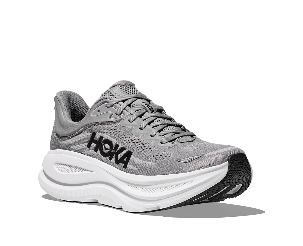 Hoka Men's Bondi 9 EXTRA WIDE (GCTC - Galactic Grey/Stellar)
