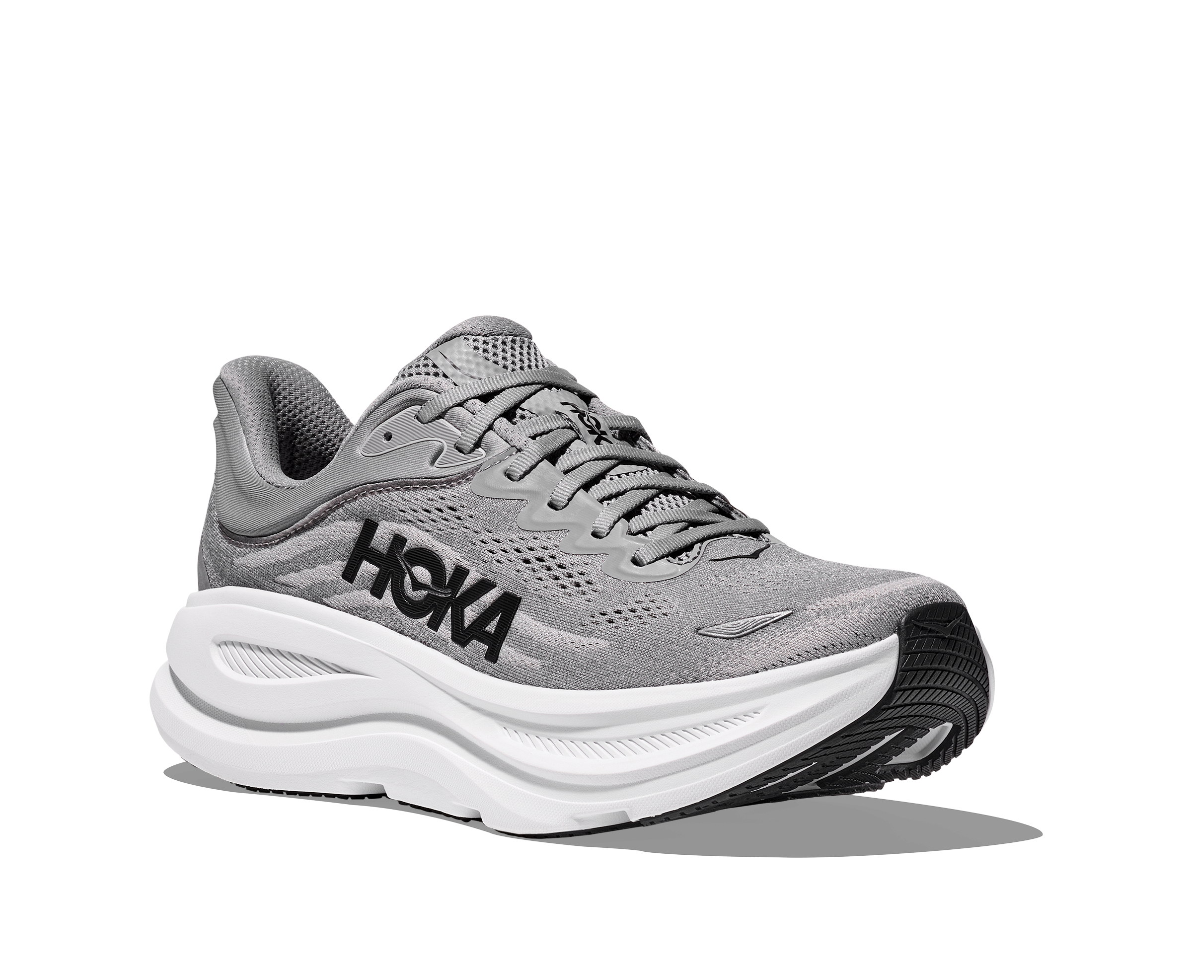 Hoka Men's Bondi 9 EXTRA WIDE (GCTC - Galactic Grey/Stellar)