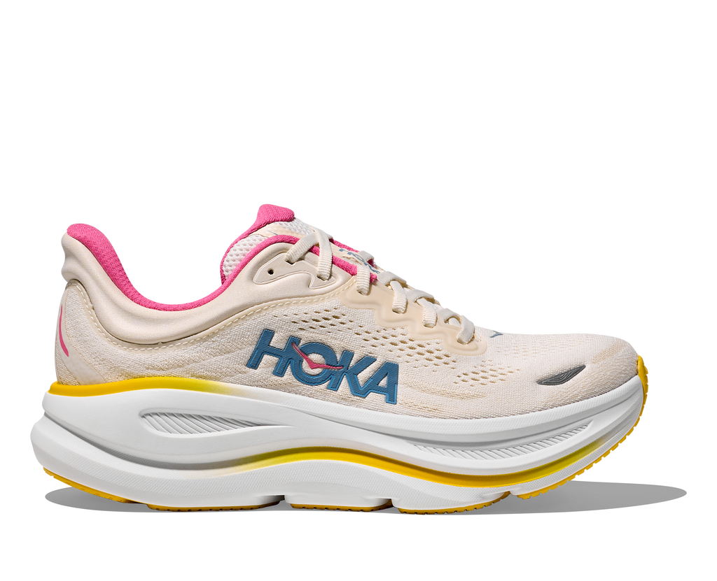 Hoka Women's Bondi 9 (ALBST - Alabaster/Birch)
