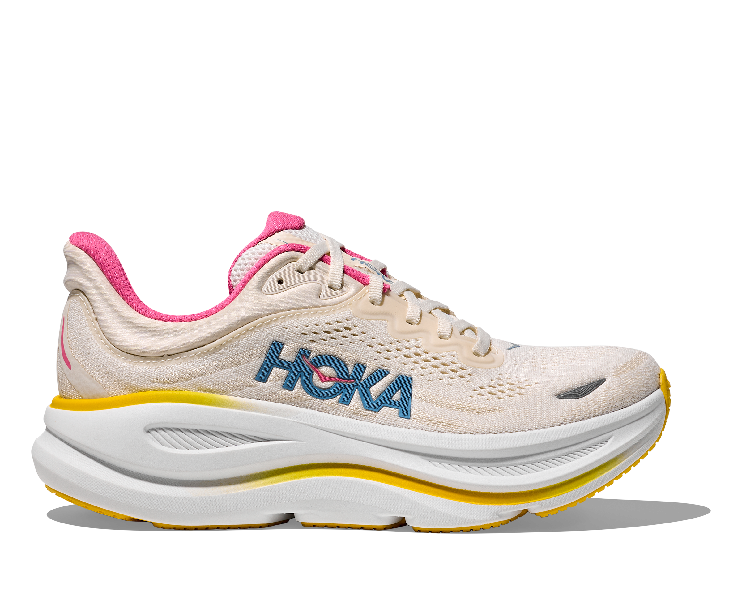 Hoka Women's Bondi 9 (ALBST - Alabaster/Birch)