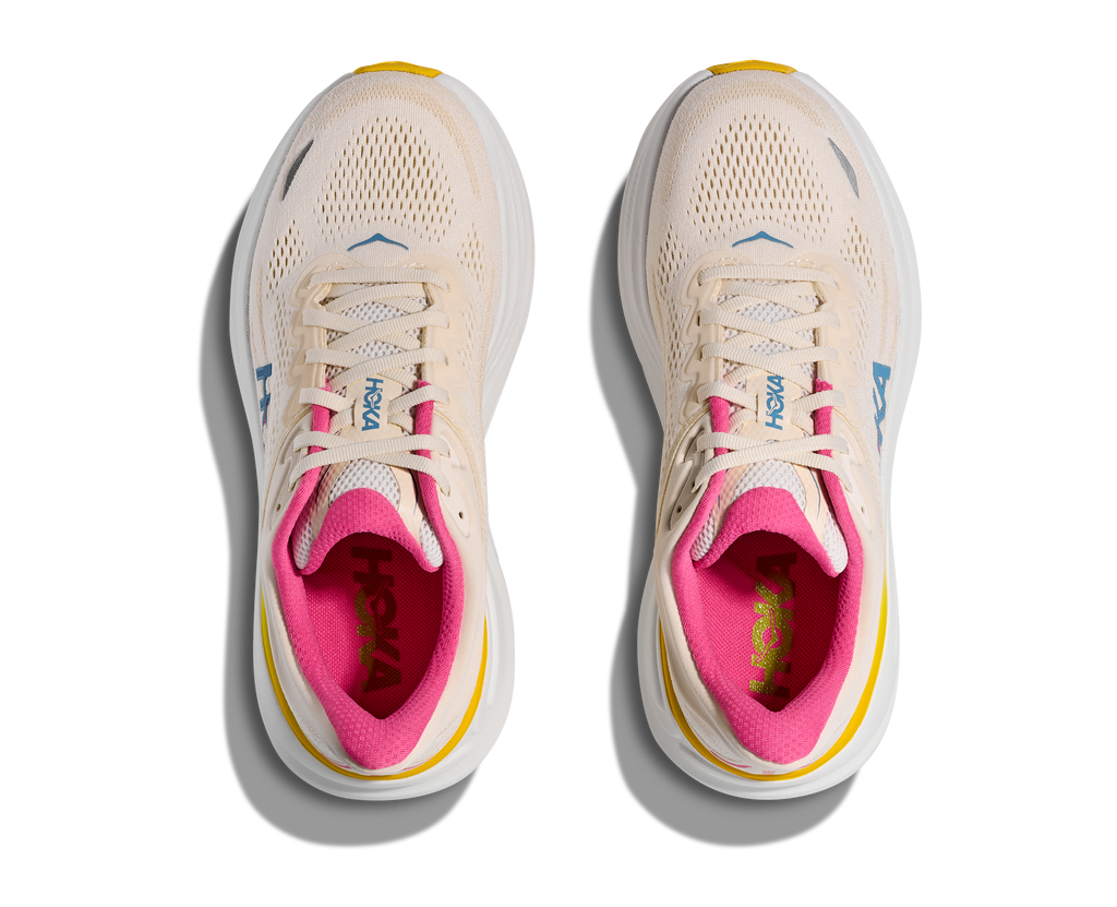 Hoka Women's Bondi 9 (ALBST - Alabaster/Birch)