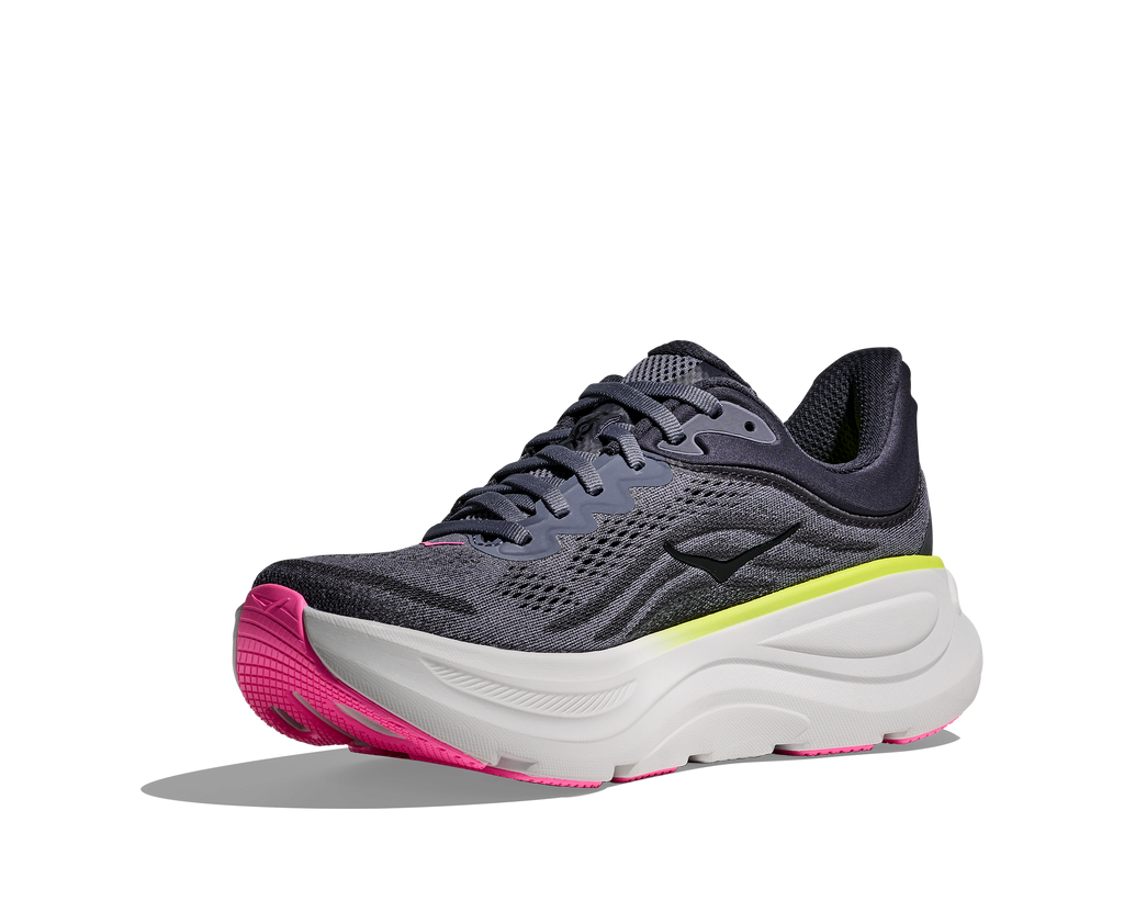 Hoka Women's Bondi 9 (CYG - Charcoal Grey/Grey Skies)