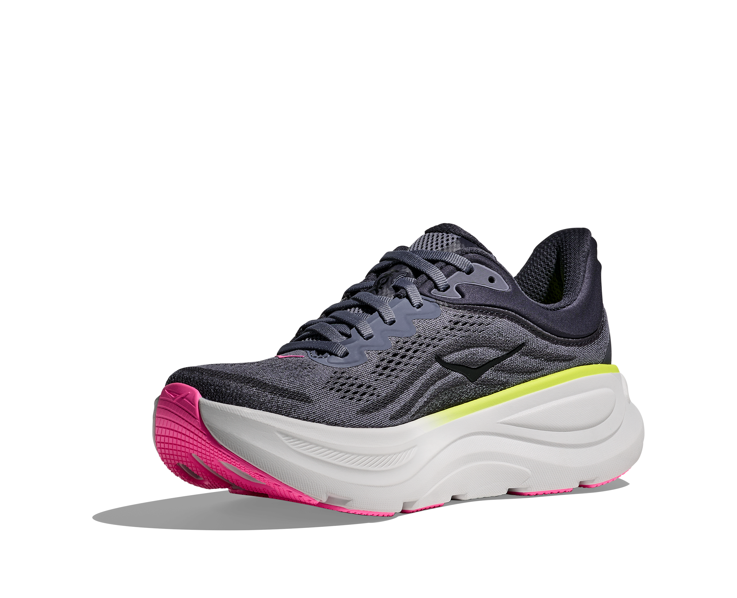Hoka Women's Bondi 9 (CYG - Charcoal Grey/Grey Skies)