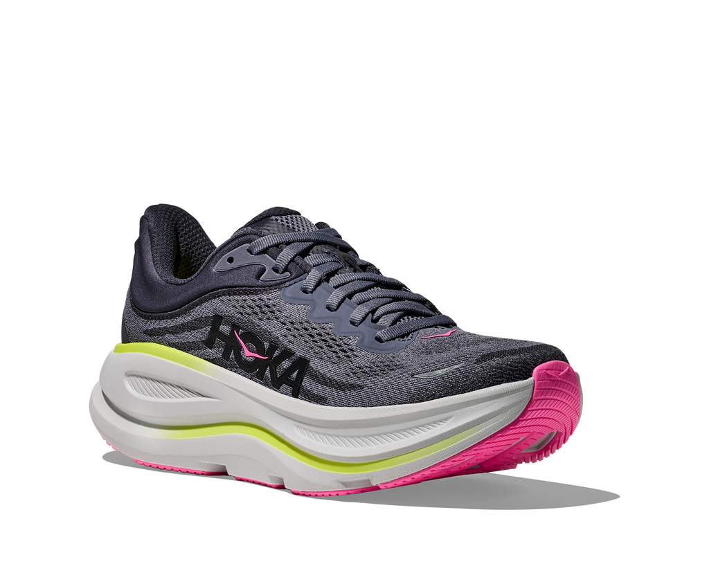 Hoka Women's Bondi 9 (CYG - Charcoal Grey/Grey Skies)