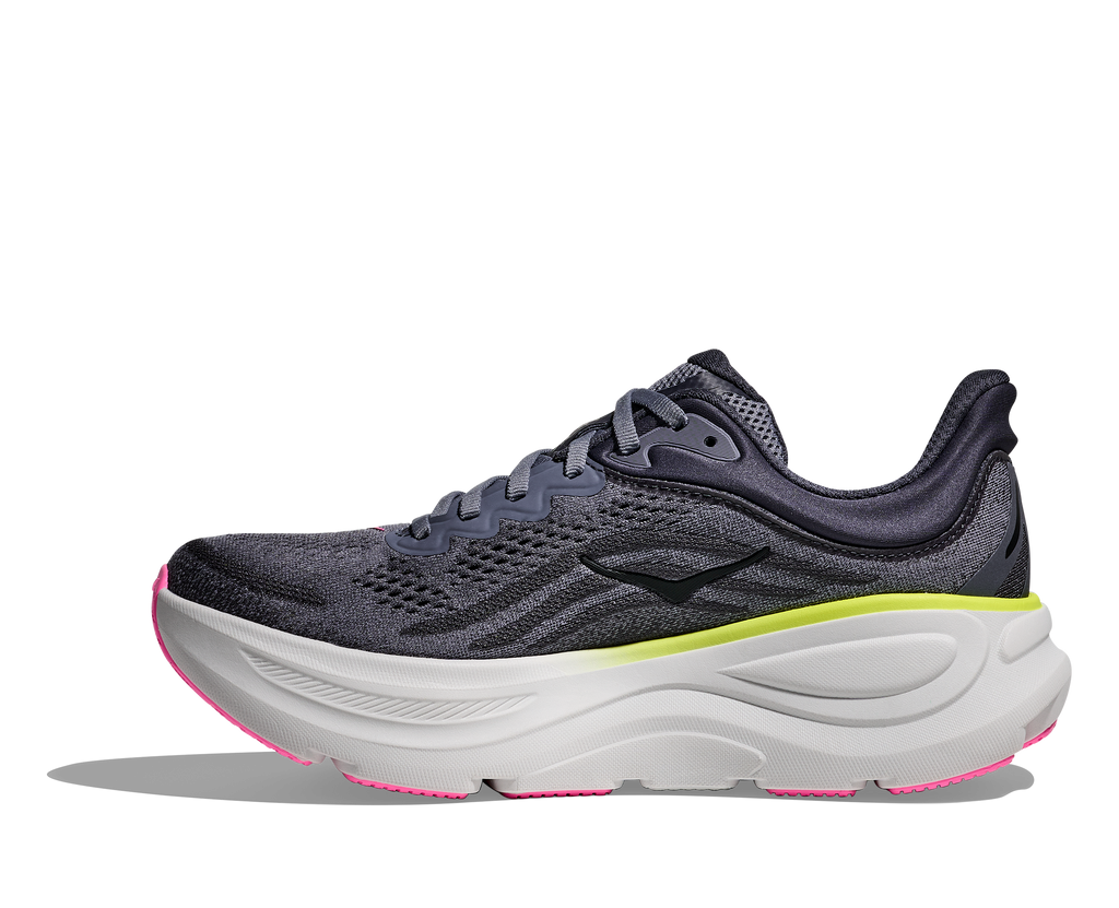 Hoka Women's Bondi 9 (CYG - Charcoal Grey/Grey Skies)