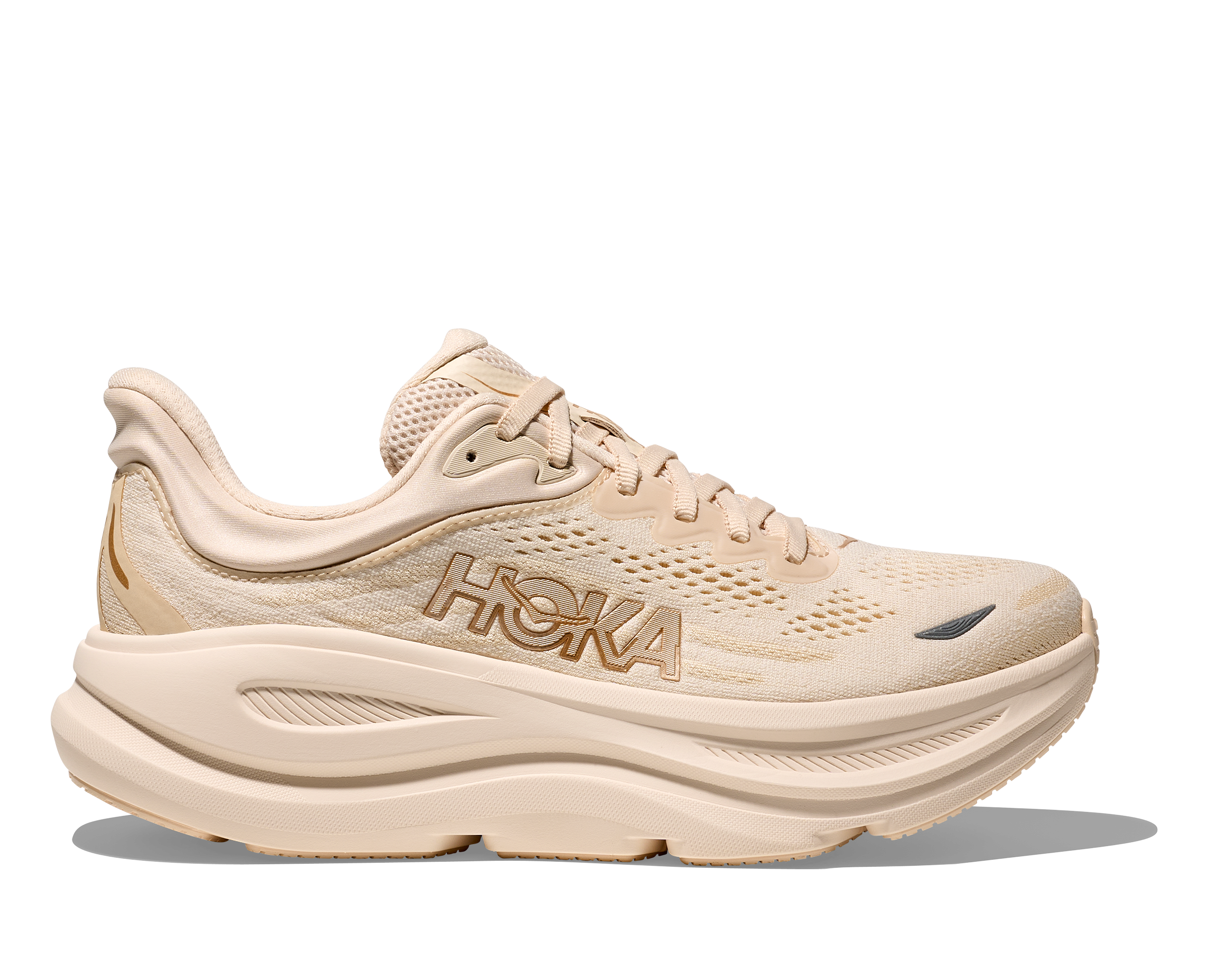 Hoka Women's Bondi 9 WIDE (VCH - Vanilla/Birch)