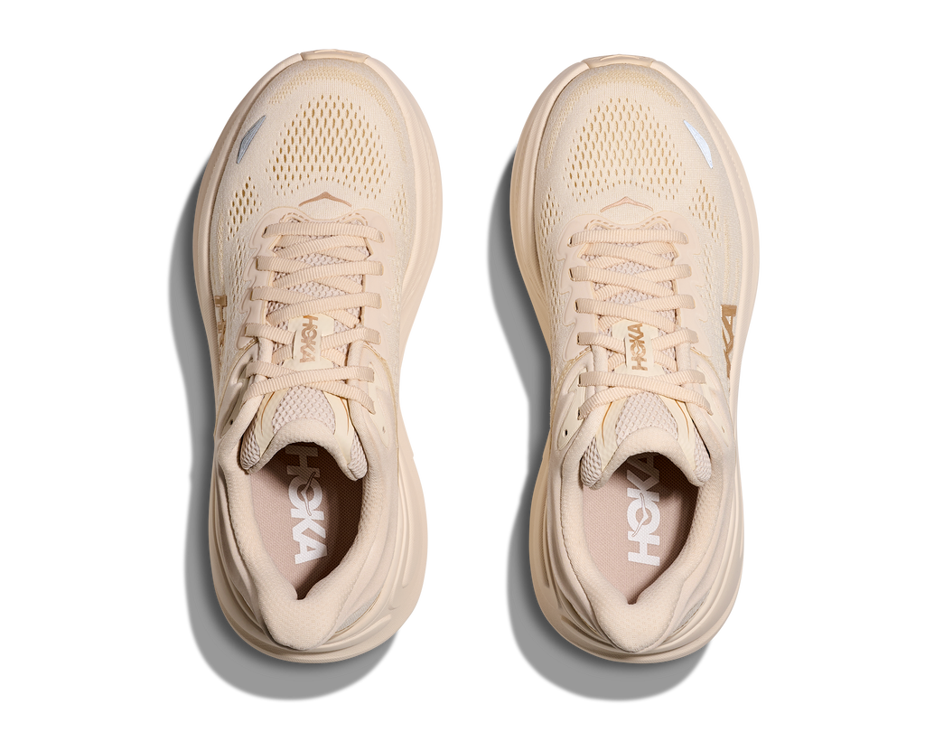 Hoka Women's Bondi 9 WIDE (VCH - Vanilla/Birch)