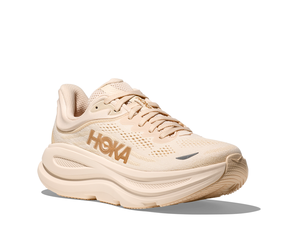 Hoka Women's Bondi 9 WIDE (VCH - Vanilla/Birch)