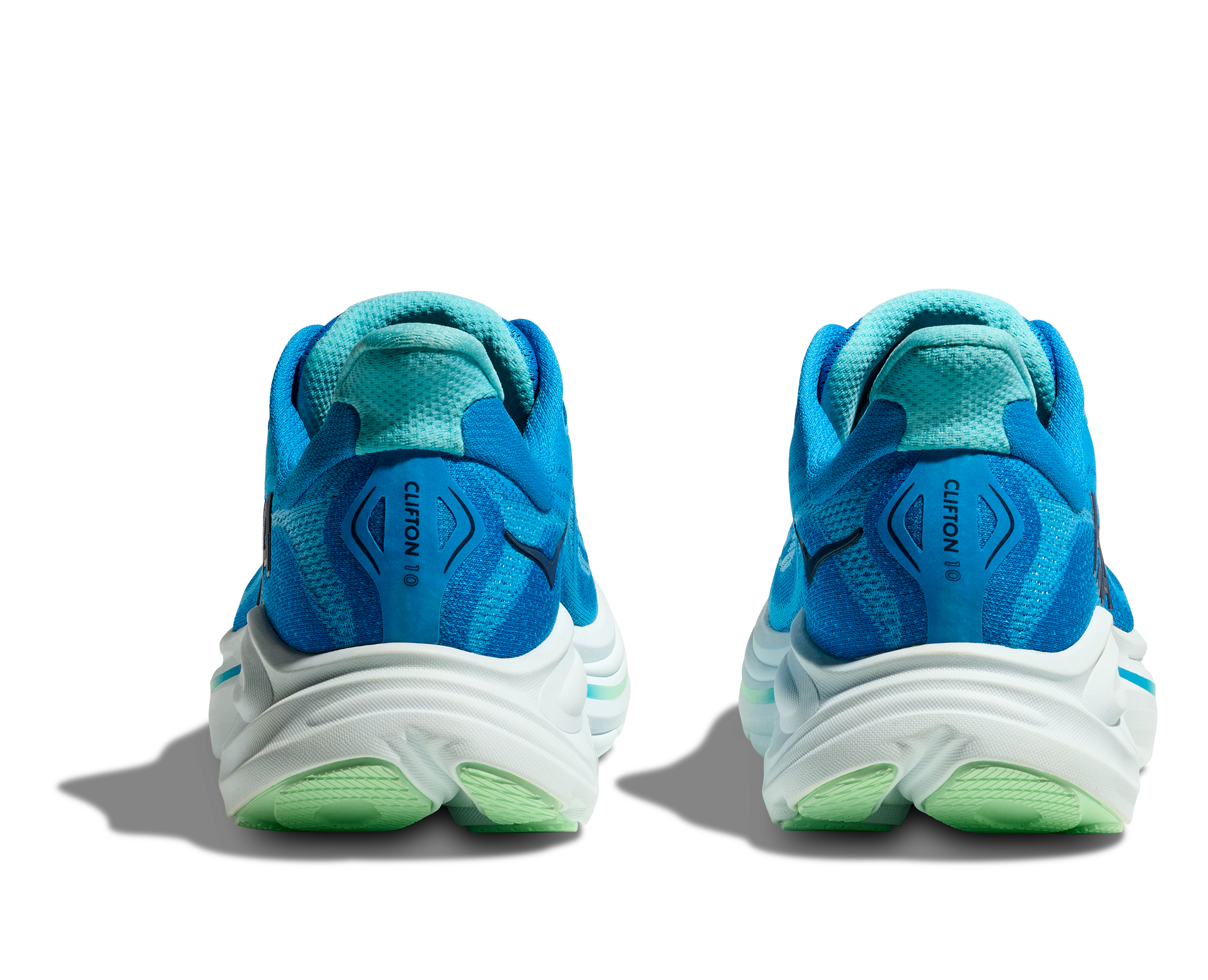  Men's Clifton 10 WIDE (HSK - Hoka Blue/Skyward Blue)
