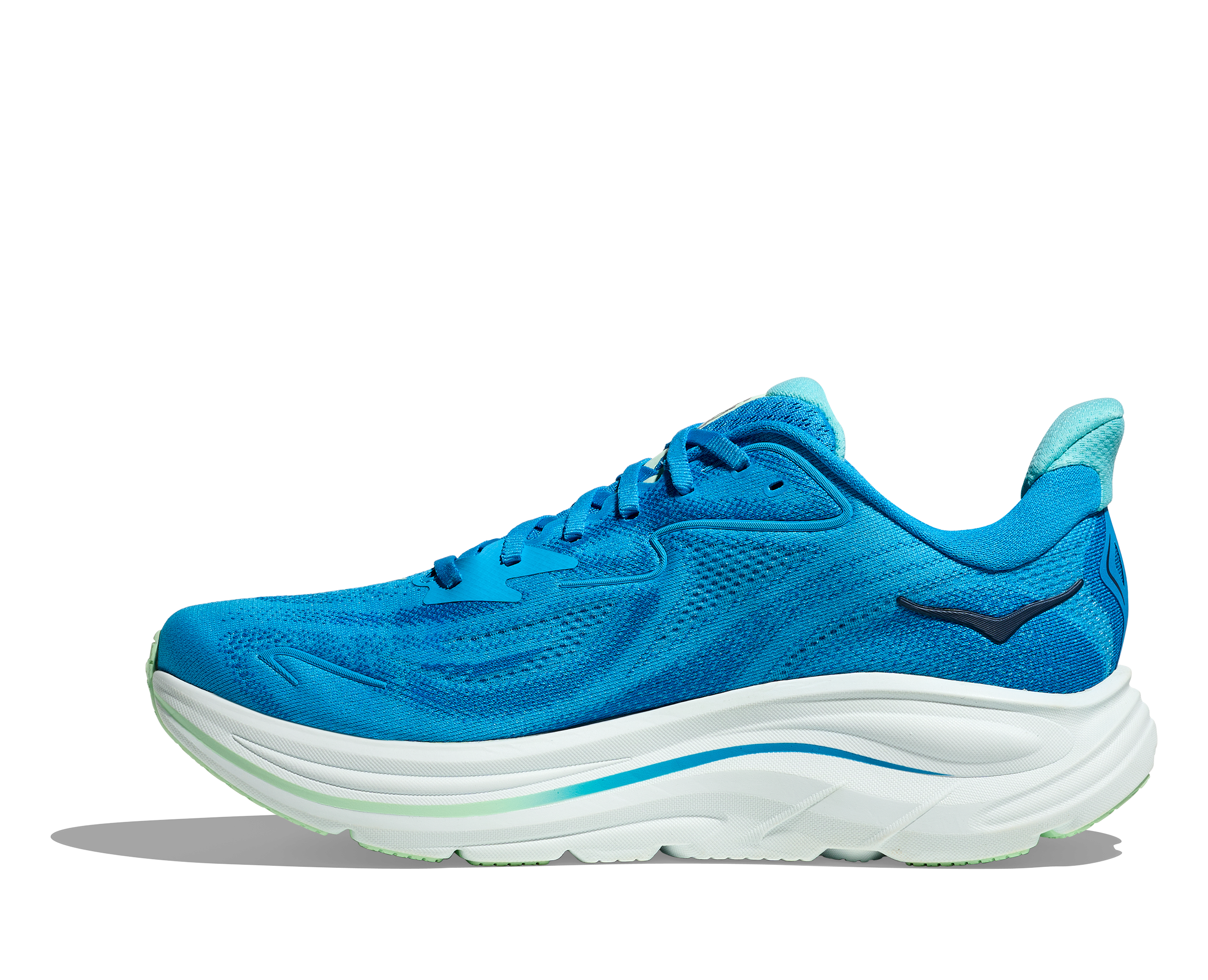  Men's Clifton 10 WIDE (HSK - Hoka Blue/Skyward Blue)